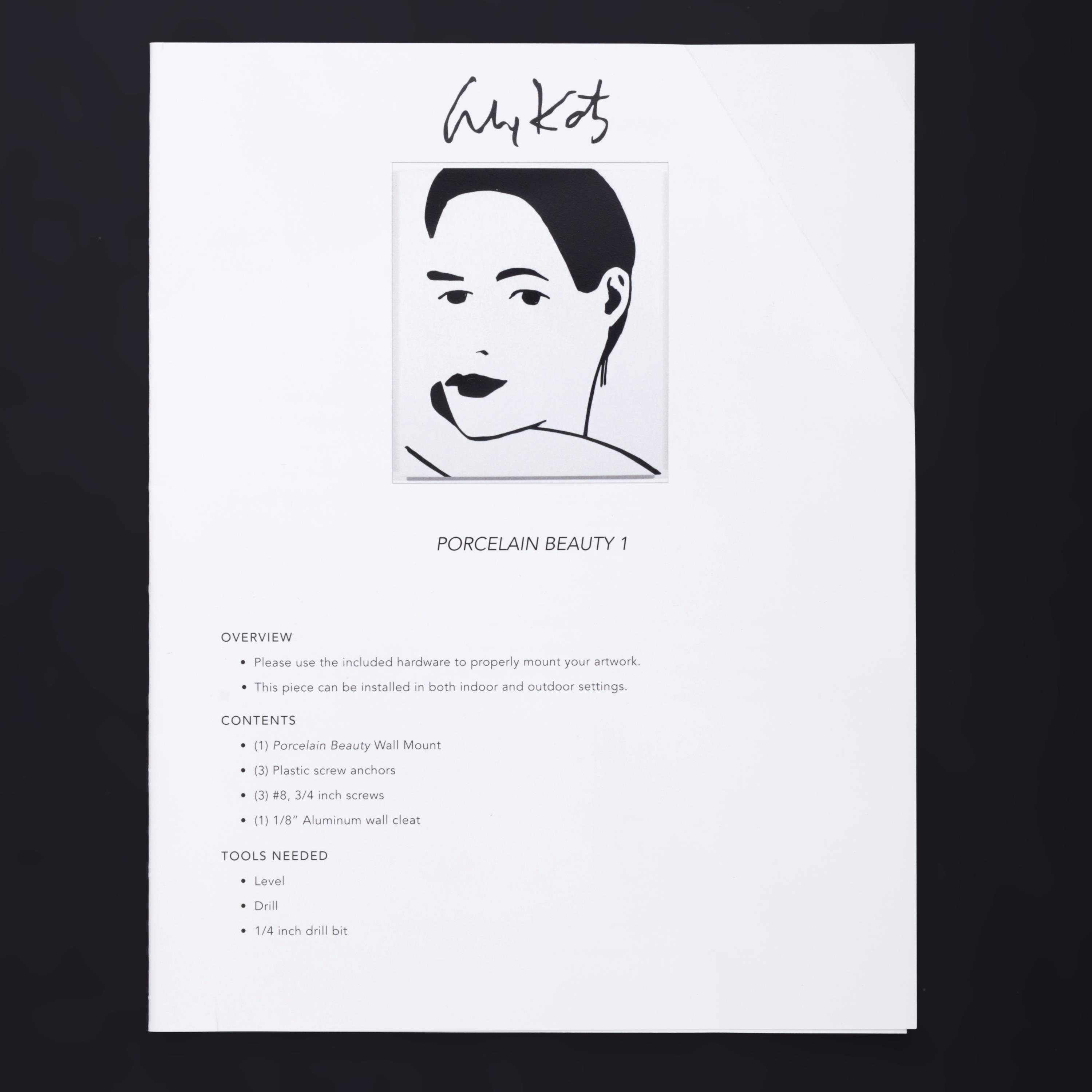 Alex Katz PORCELAIN BEAUTY 1 Sculpture - Image 4 of 4