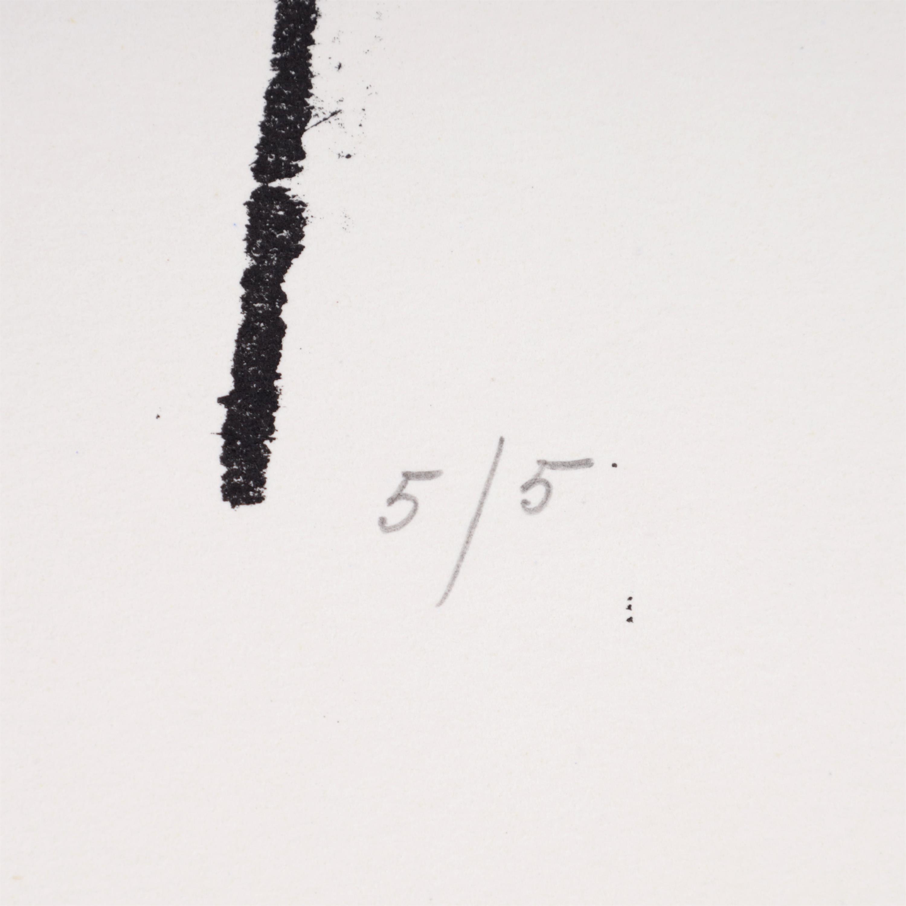 Joan Miro BARCELONA PLATE XVIII Lithograph - Image 4 of 4