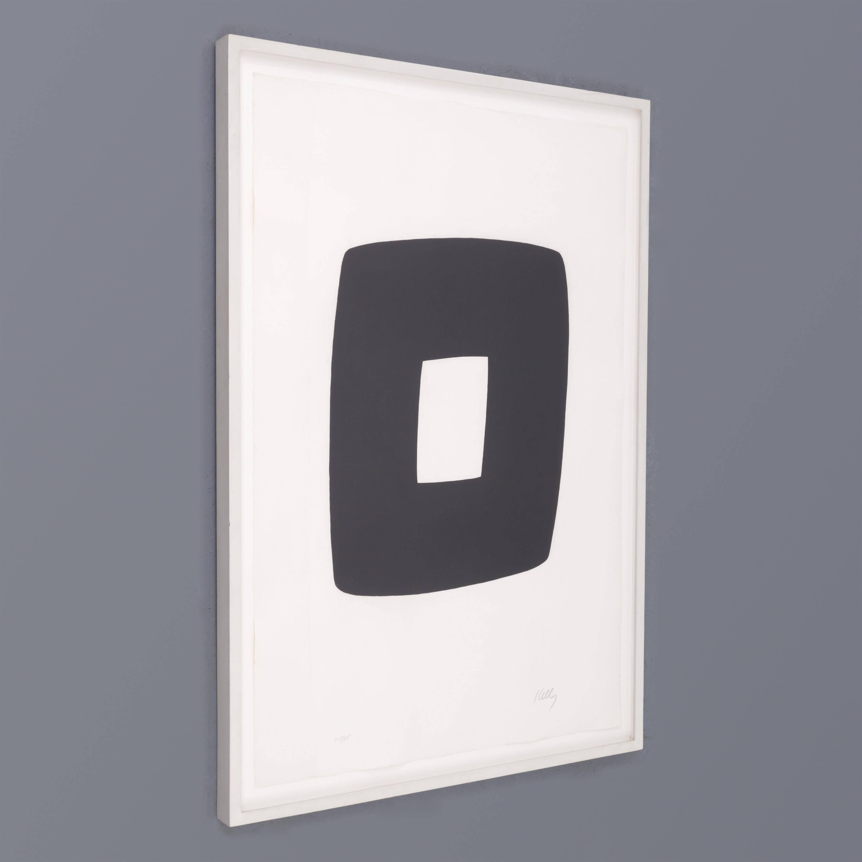 Ellsworth Kelly BLACK AND WHITE Lithograph - Image 2 of 4
