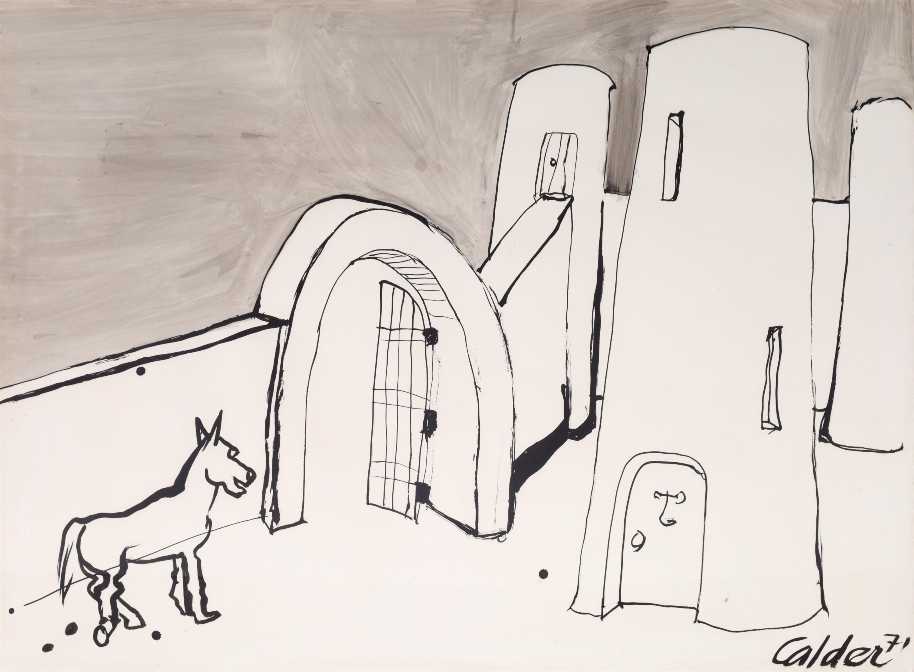Alexander Calder UNTITLED Drawing - Image 1 of 4