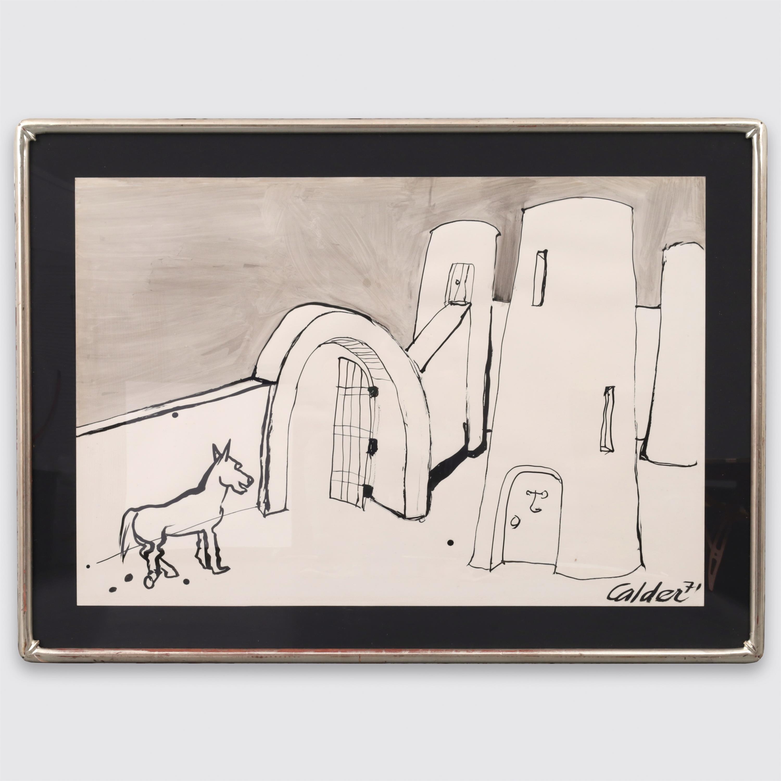 Alexander Calder UNTITLED Drawing - Image 3 of 4