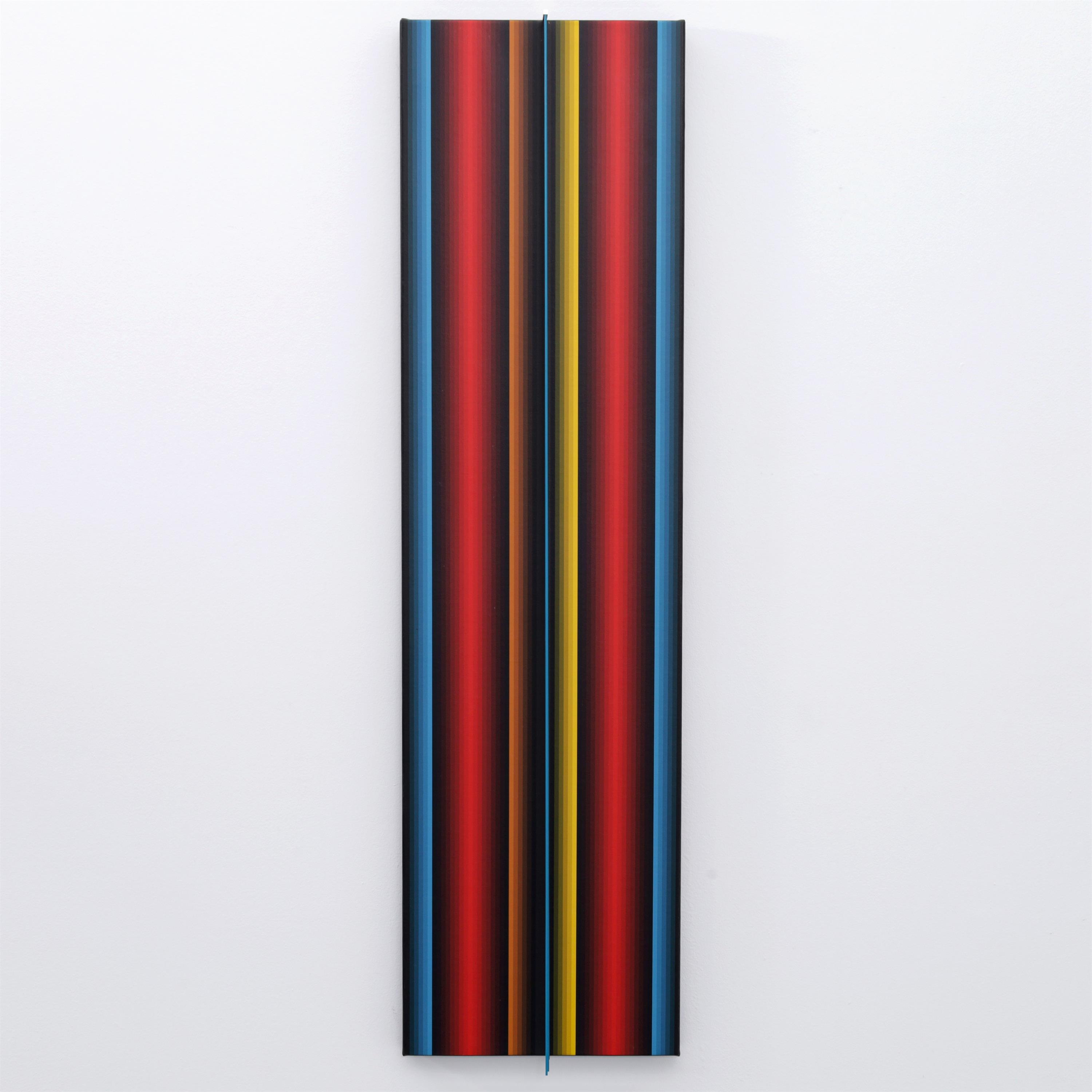 Dario Perez-Flores PROCHROMATIQUE II Painting, 39.5"H - Image 1 of 4