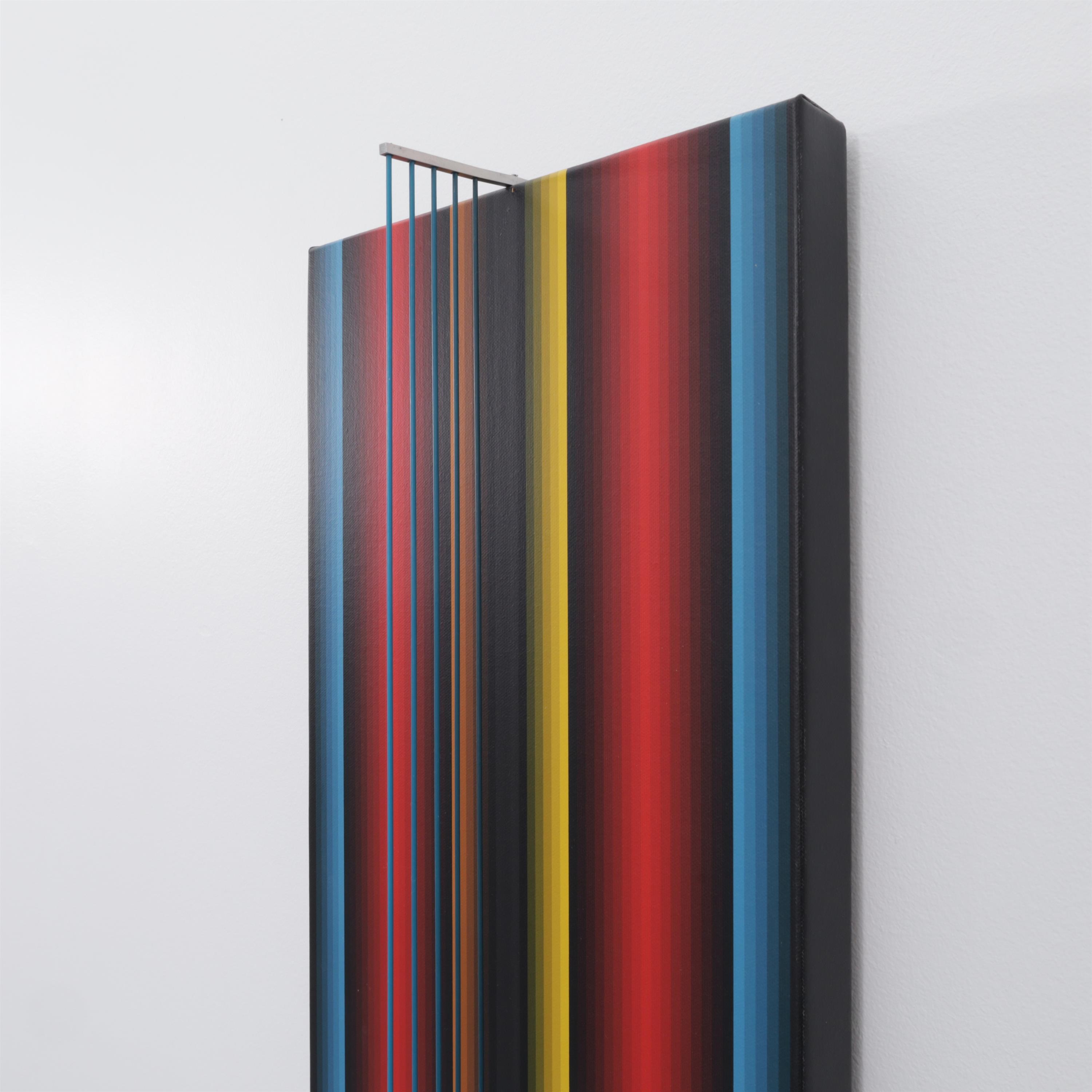 Dario Perez-Flores PROCHROMATIQUE II Painting, 39.5"H - Image 3 of 4
