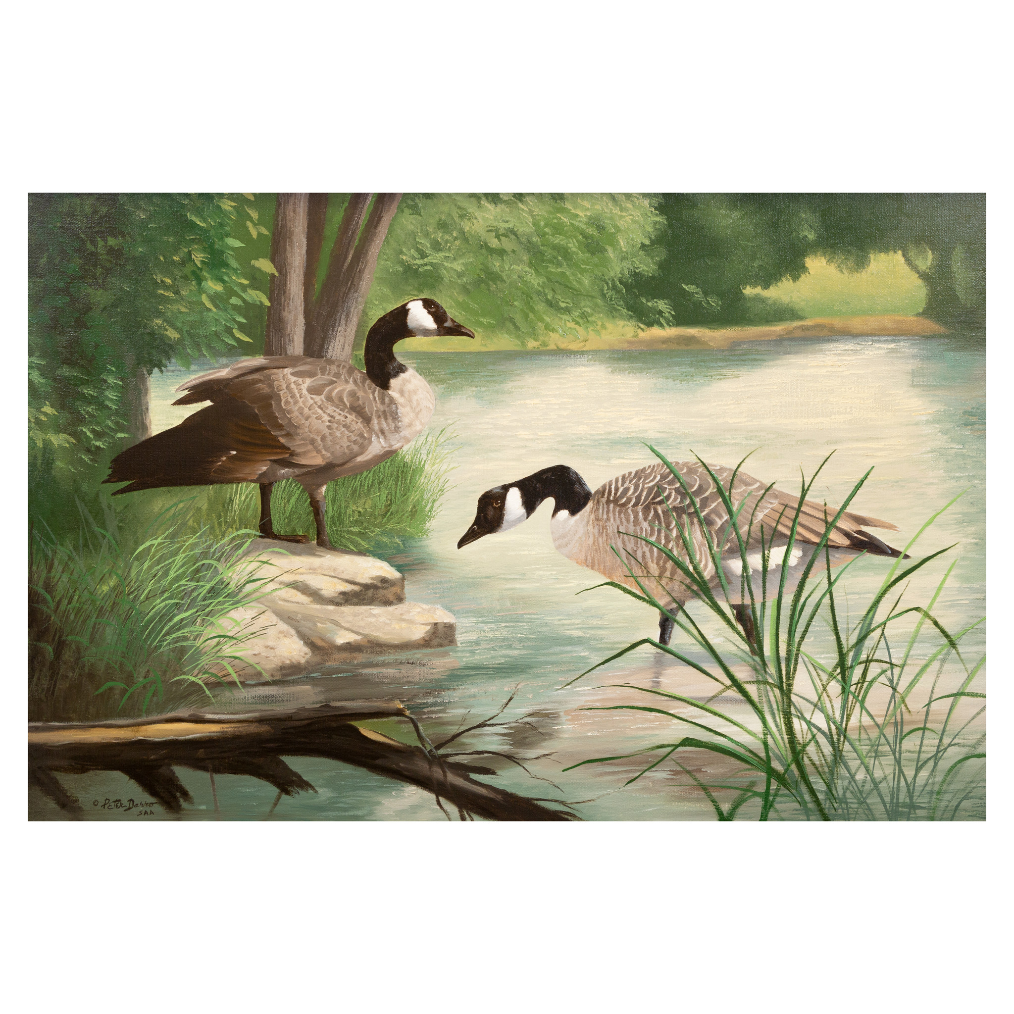 Wading by Peter Darro - Image 1 of 4