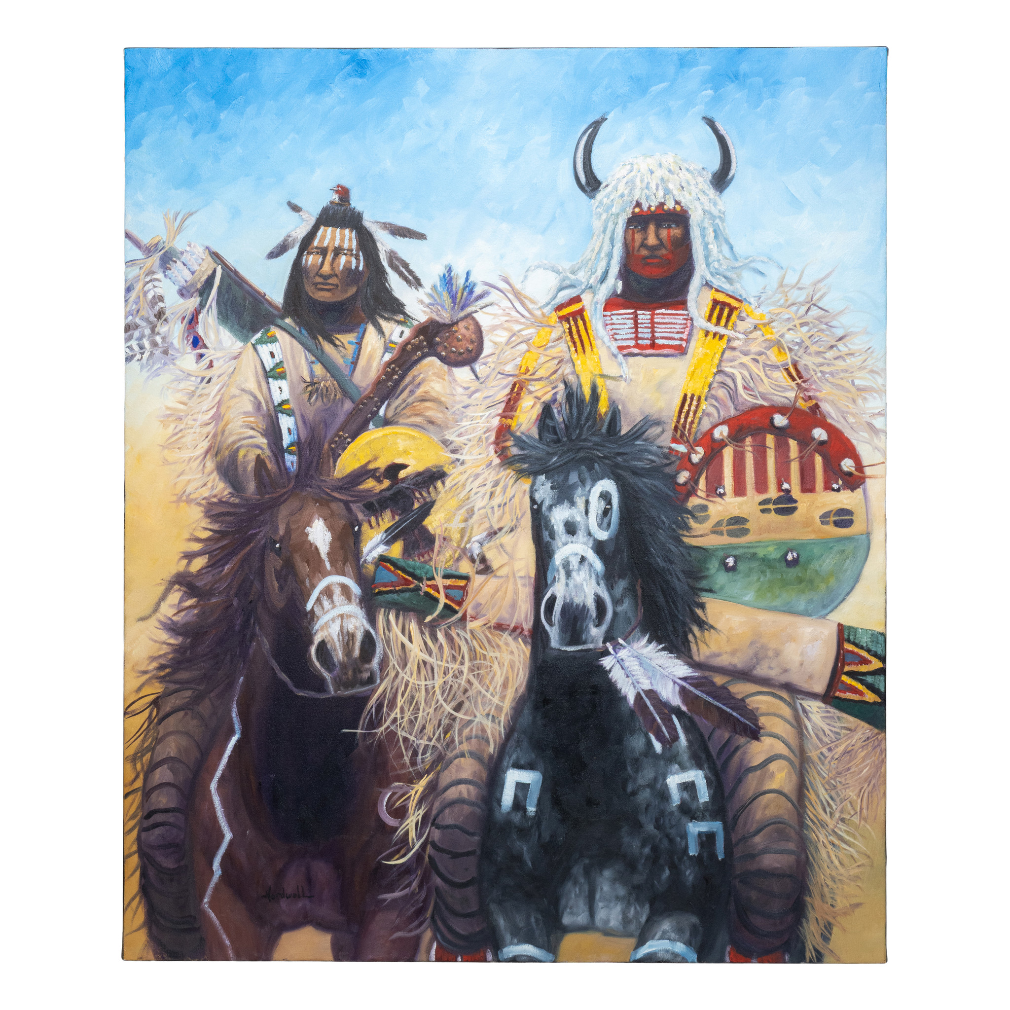Warriors by Raymond Nordwall - Image 1 of 4