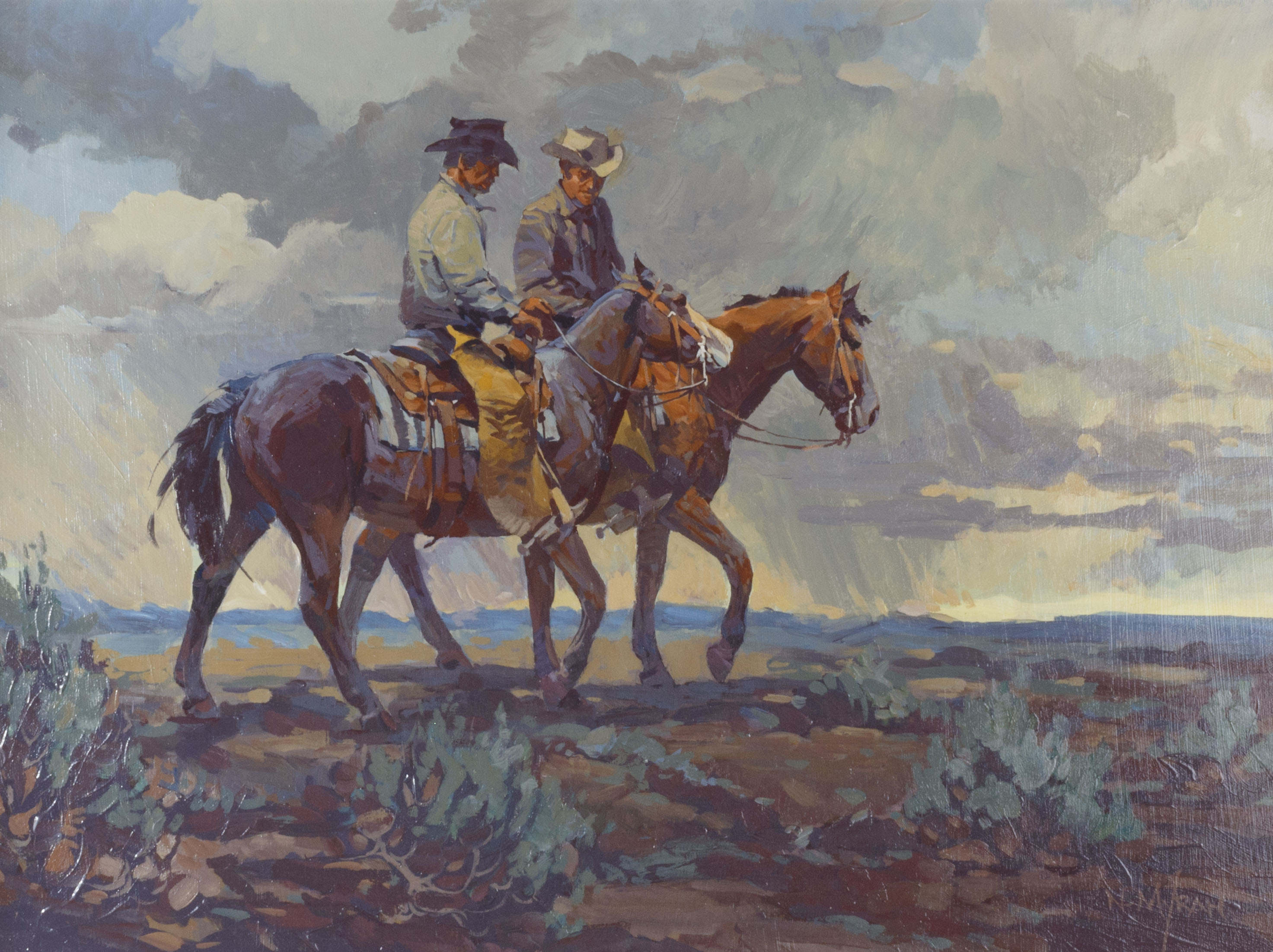 Storm Coming by Newman Myrah - Image 1 of 3