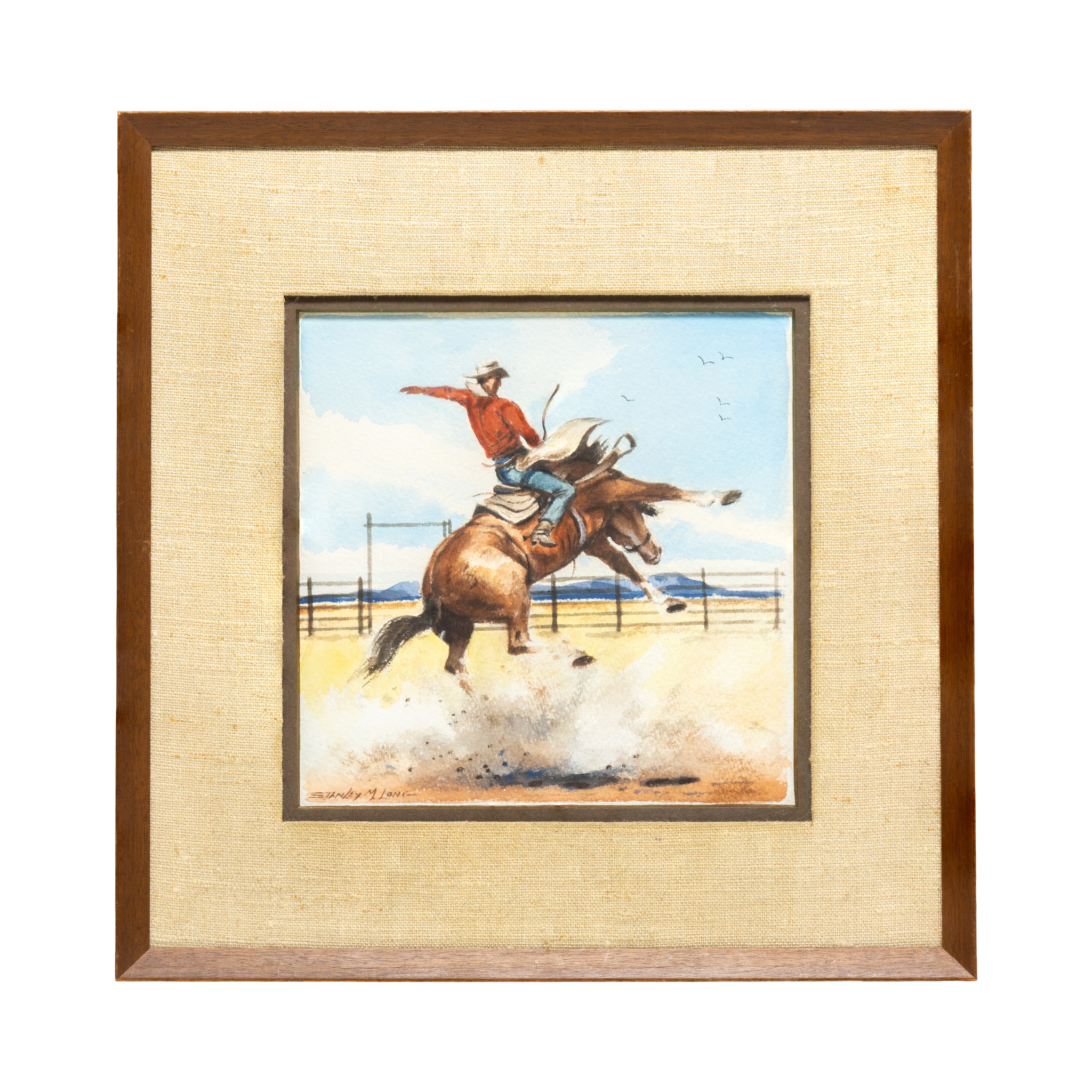 "Bucking Horse" by Stanley Long - Image 2 of 4