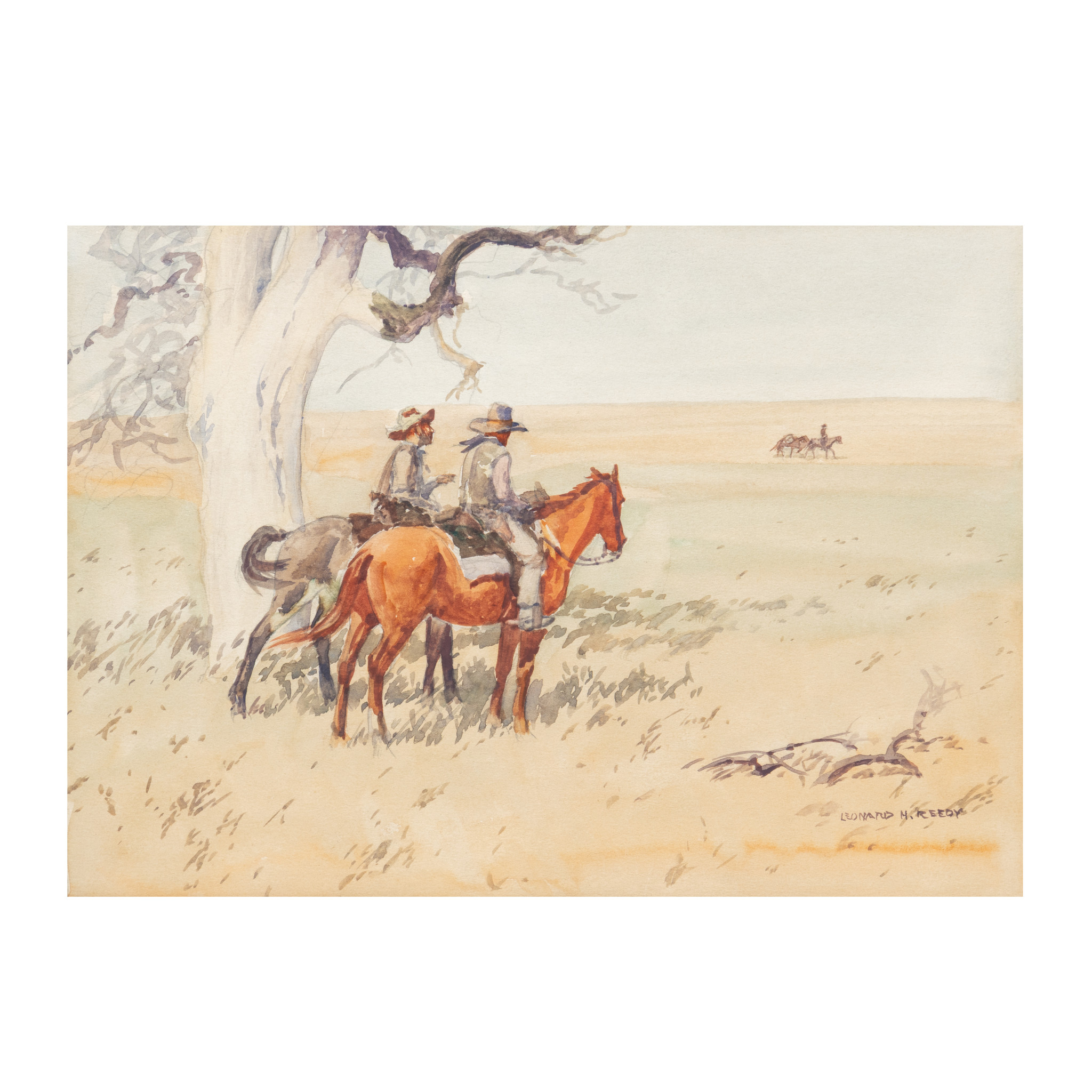 Under the Oak by Leonard Reedy - Image 1 of 4