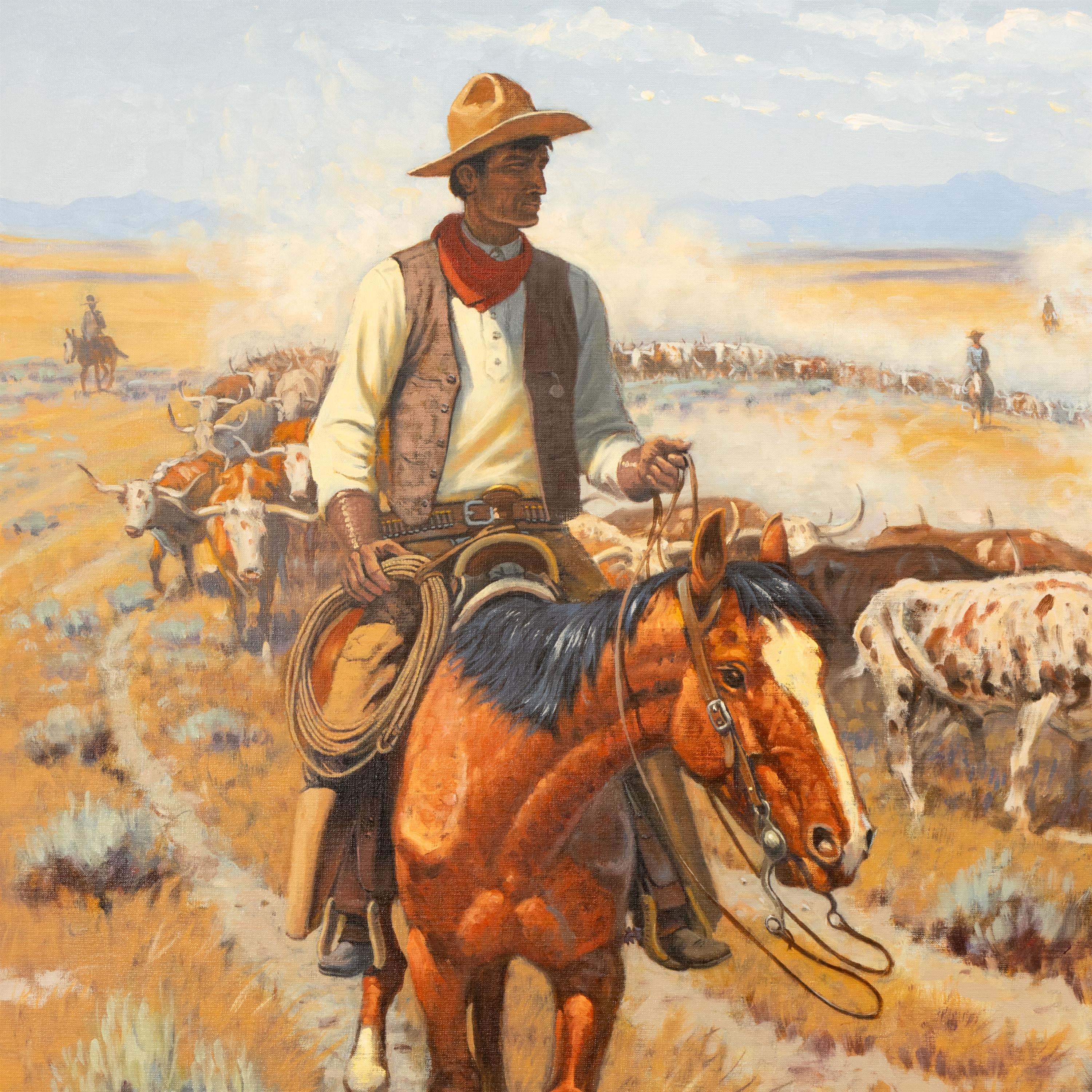 The Long Trail by John Wade Hampton - Image 3 of 4