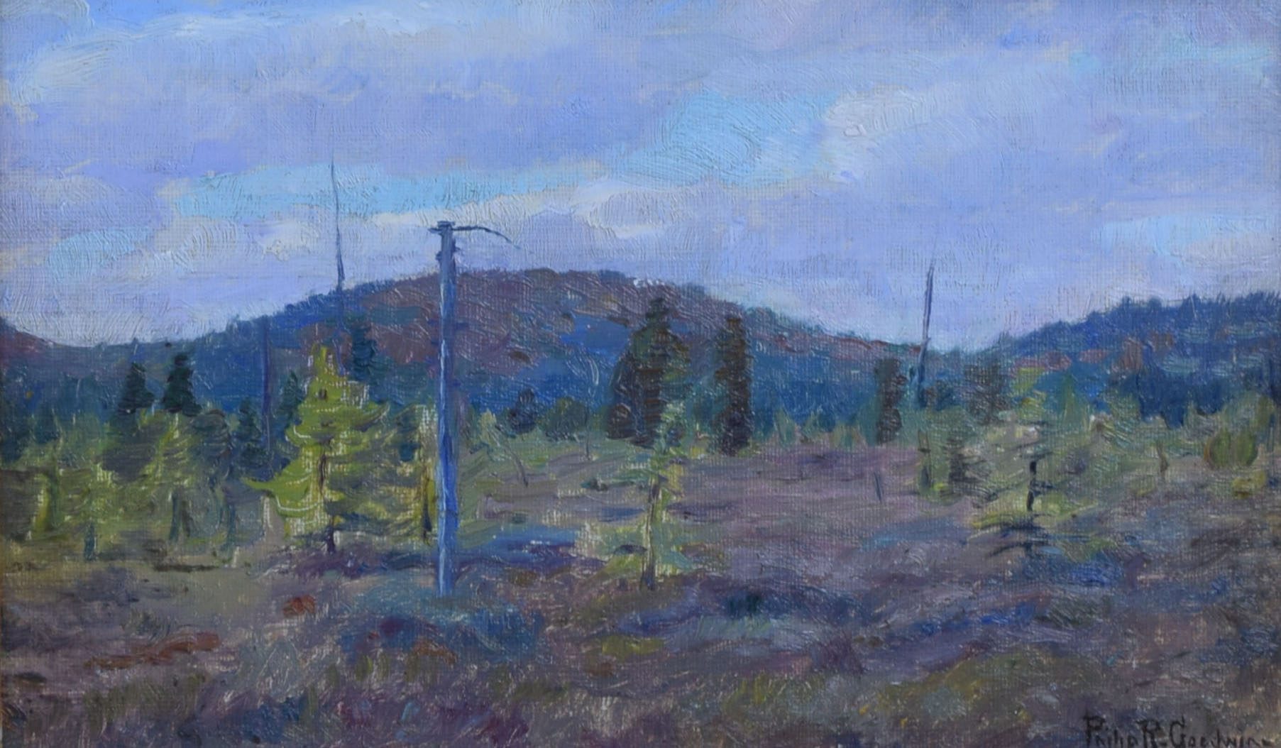 Western Plains landscape by Philip R. Goodwin - Image 1 of 2