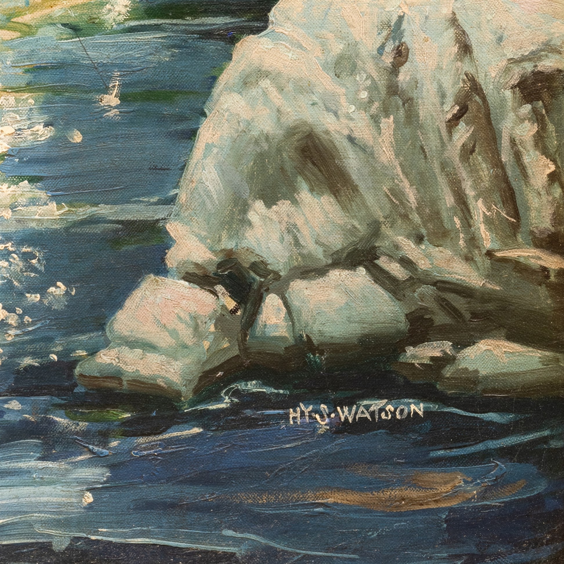 Fish On by Henry Sumner Watson - Image 4 of 4