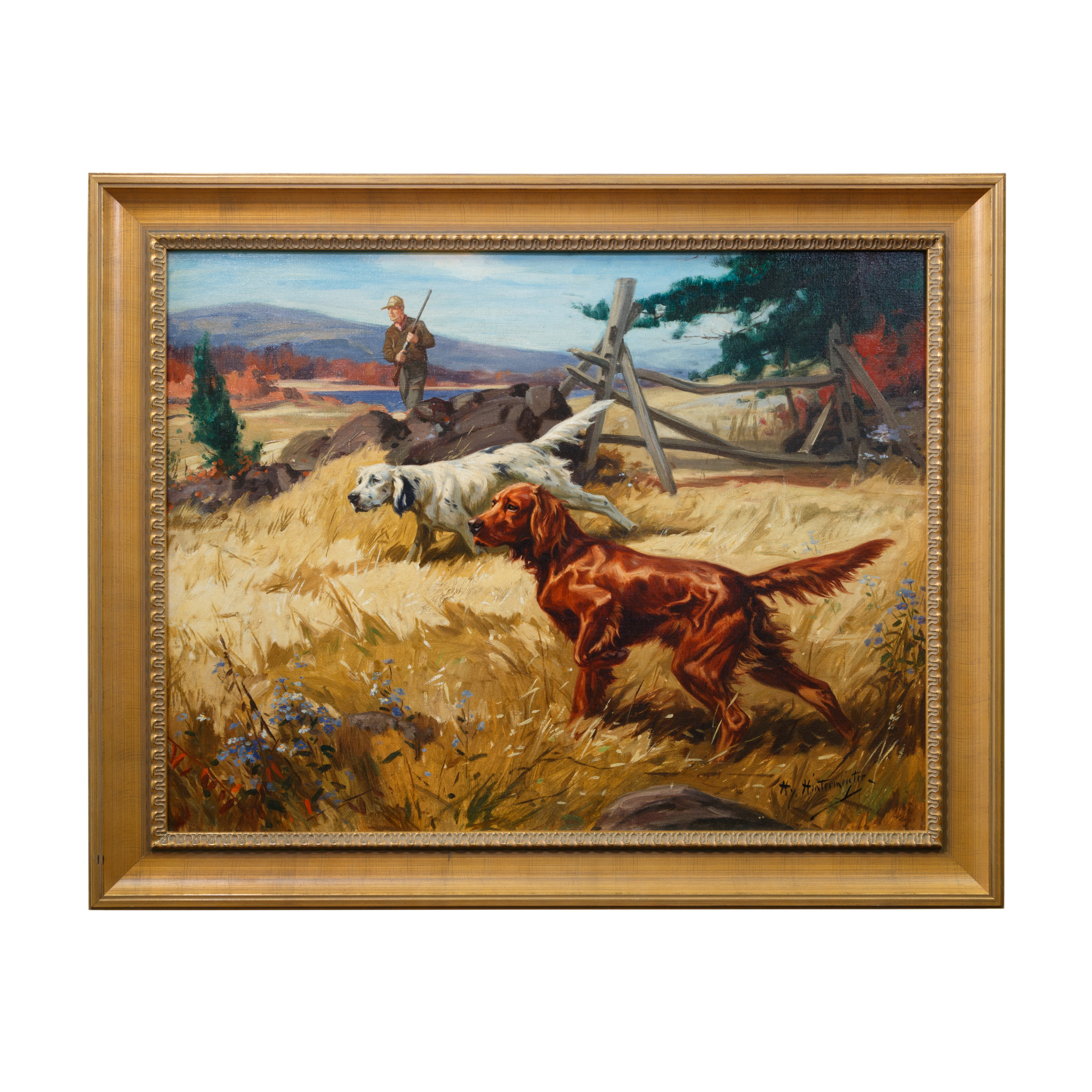English & Irish Setter by Henry Hintermeister - Image 2 of 4