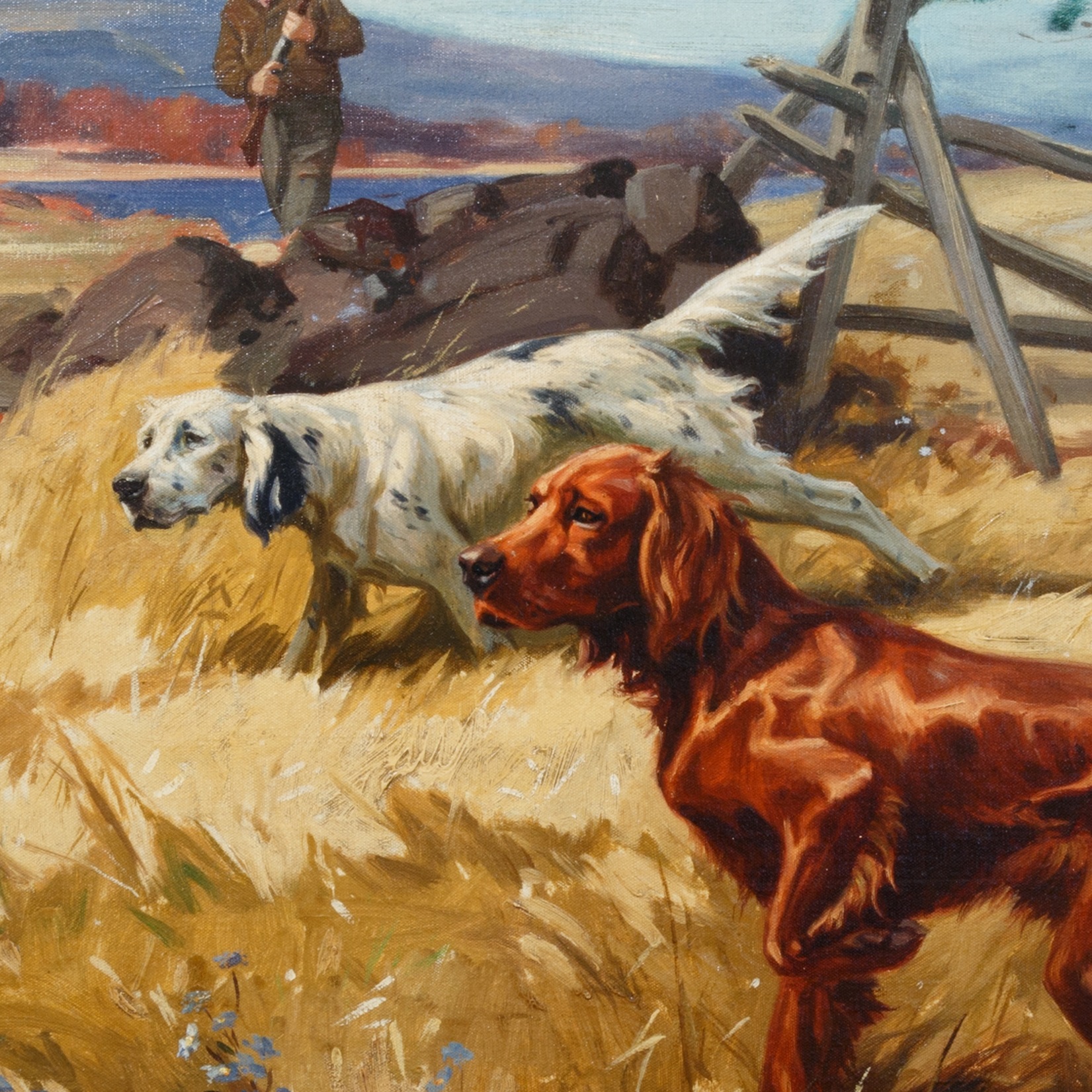 English & Irish Setter by Henry Hintermeister - Image 4 of 4