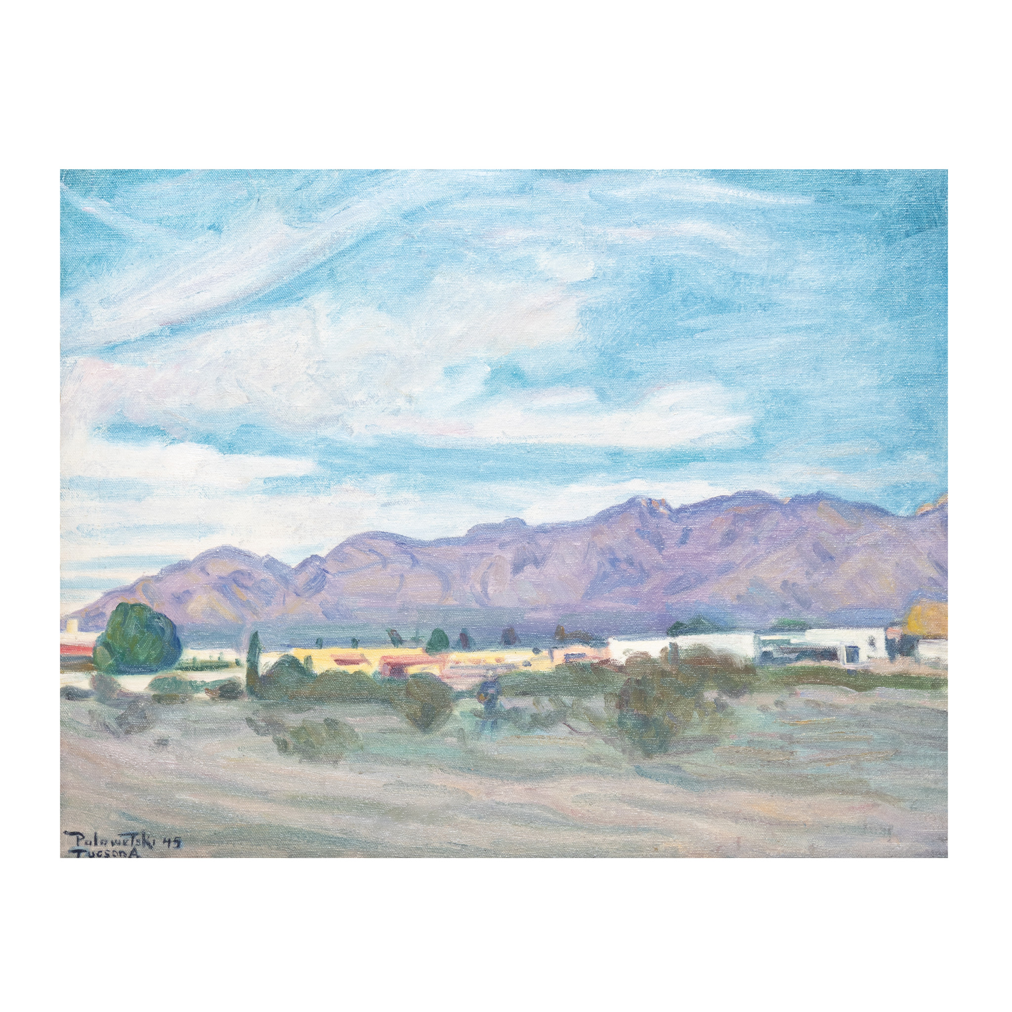 Tucson 1945 by Charles Ezekiel Polowetski - Image 1 of 4