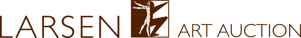 Larsen Art Auction  logo