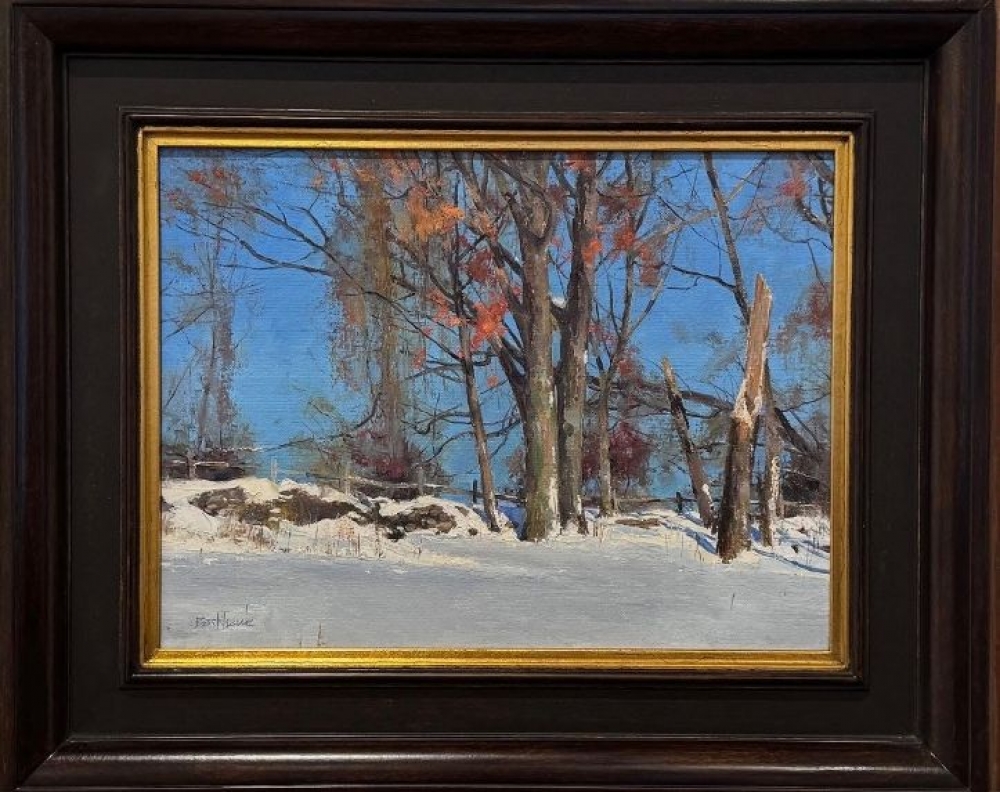 Red Oaks on a Sunny Winter Day - Image 2 of 2