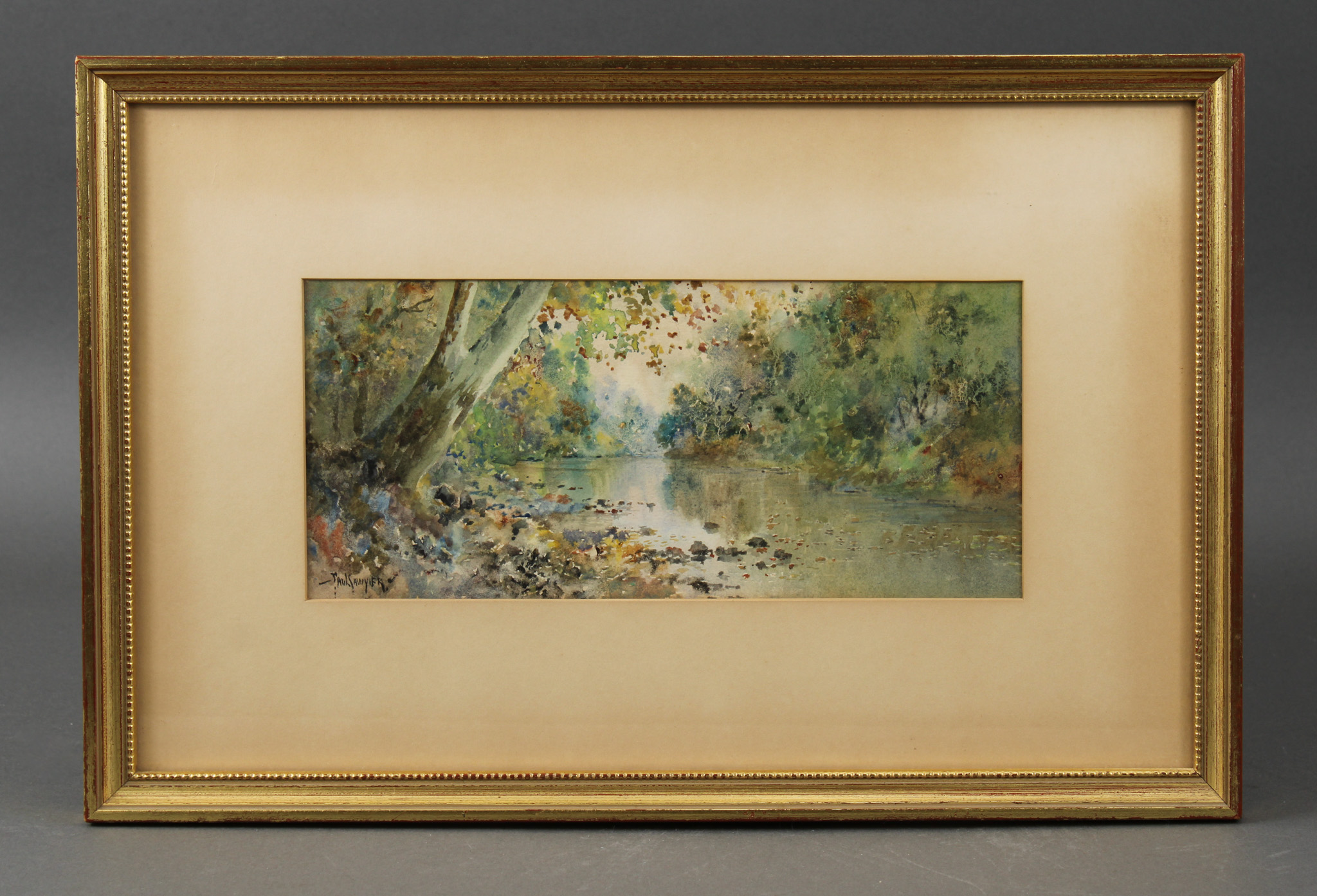 Elkhorn Creek Scene Near Frankfort - Image 1 of 4