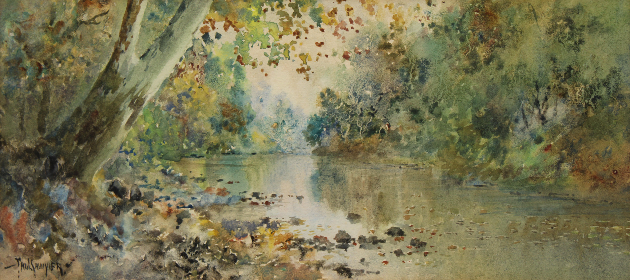 Elkhorn Creek Scene Near Frankfort - Image 2 of 4