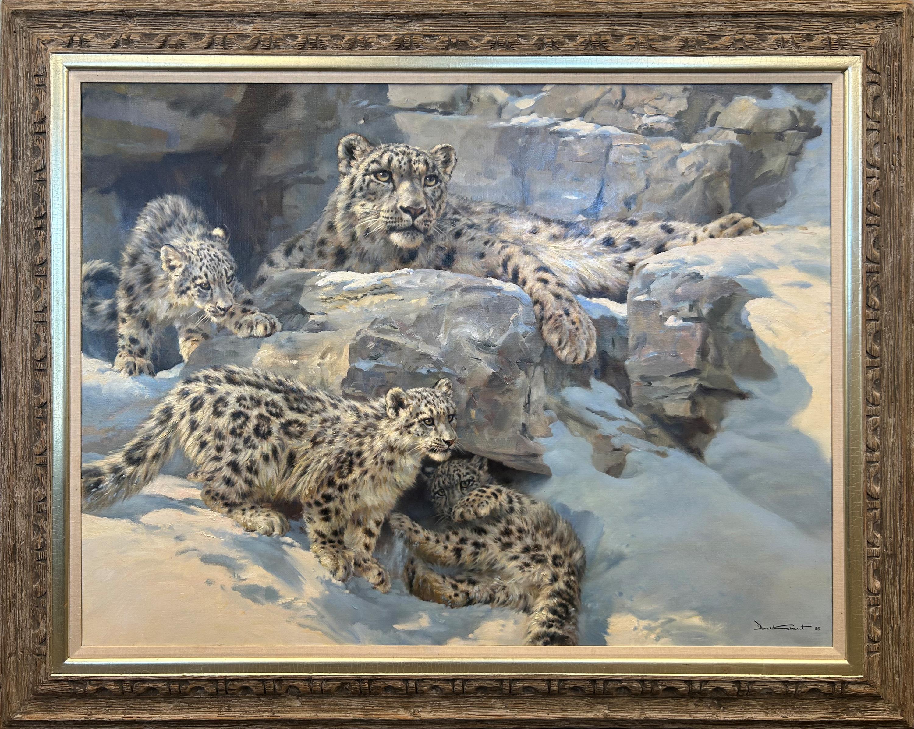 Snow Queen - Snow Leopard Family