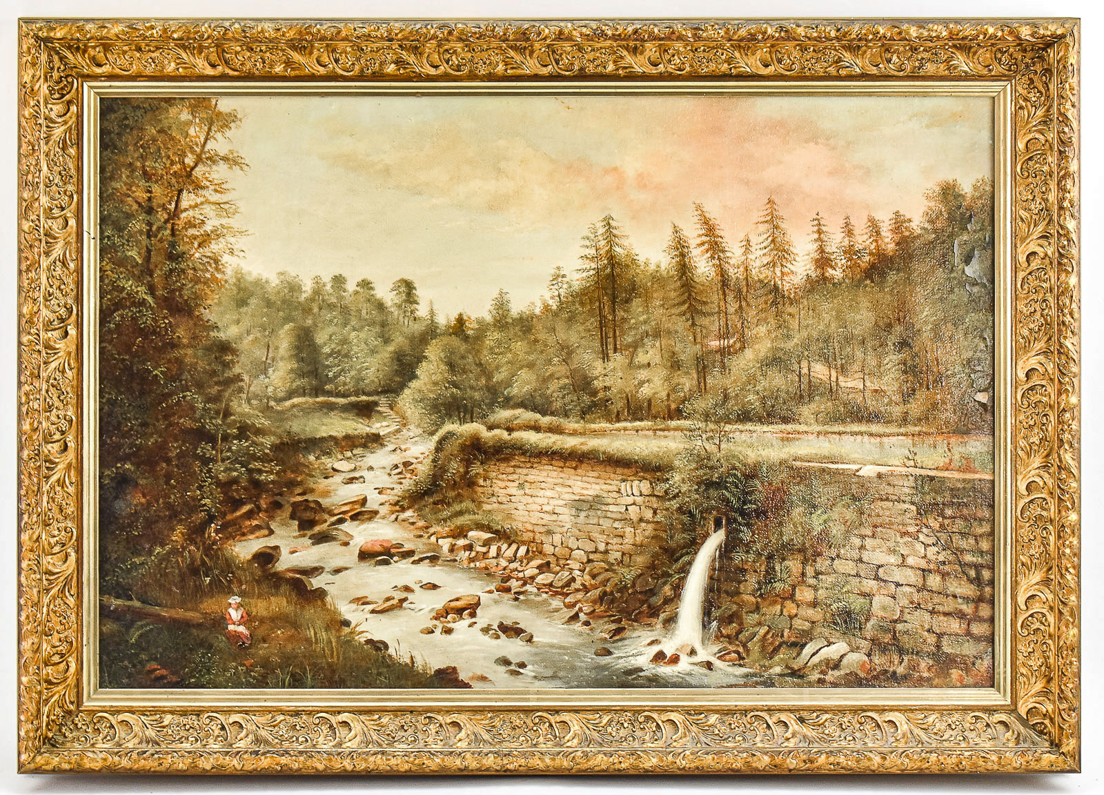 CORNELIUS DAVID KRIEGHOFF 'CANADIAN LANDSCAPE' OIL PAINTING - Image 1 of 4