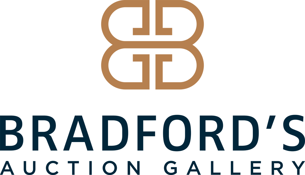 Bradford's Auction Gallery logo - Ed (Edmund) Paul Jr Mell specialist dealer in 15210 N. 99th Avenue, Sun City, AZ 85351