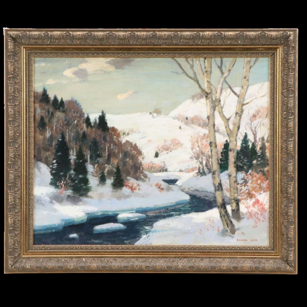 Winter in the Laurentians, Quebec - Image 1 of 4