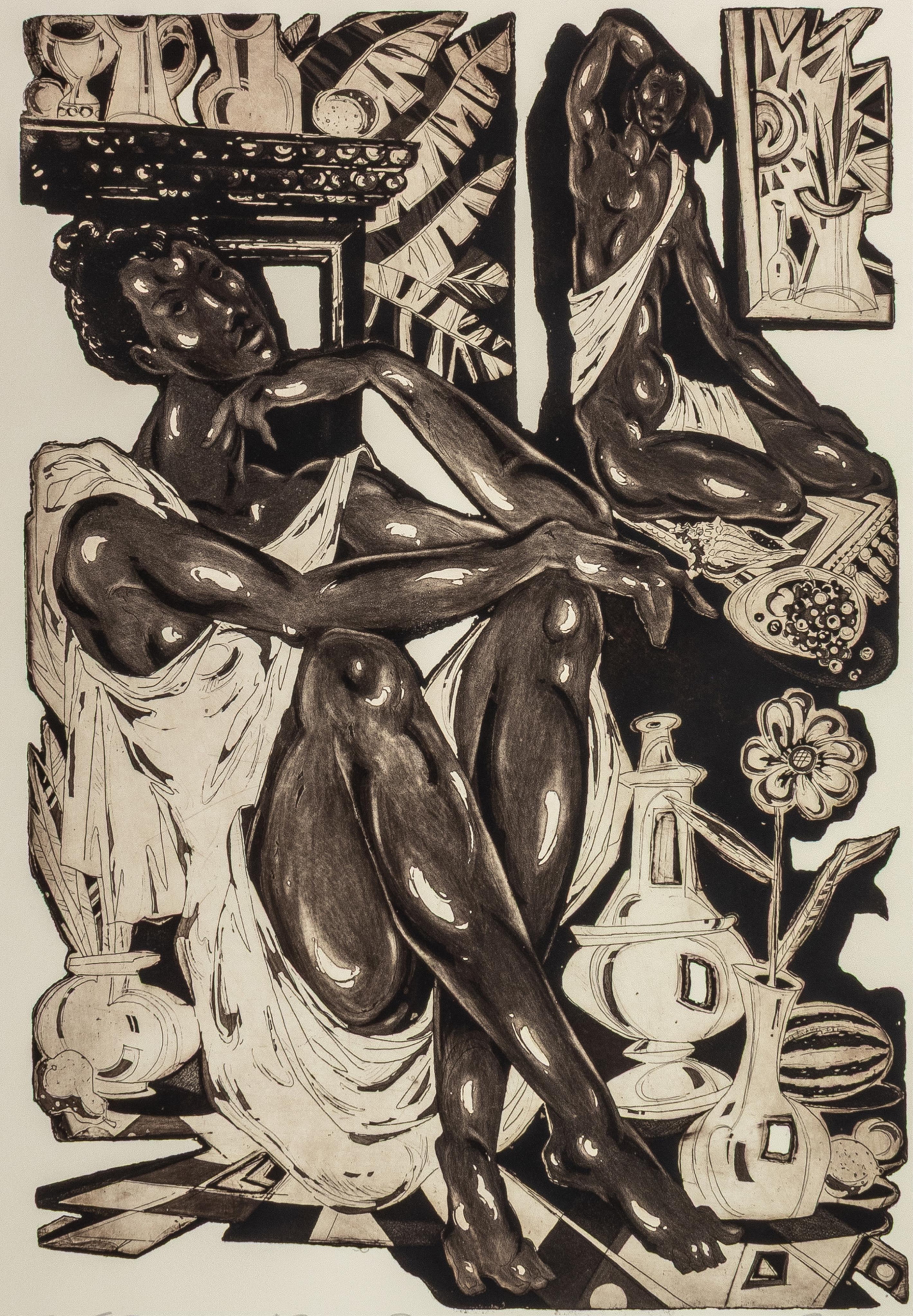 Sepia Odalisque II