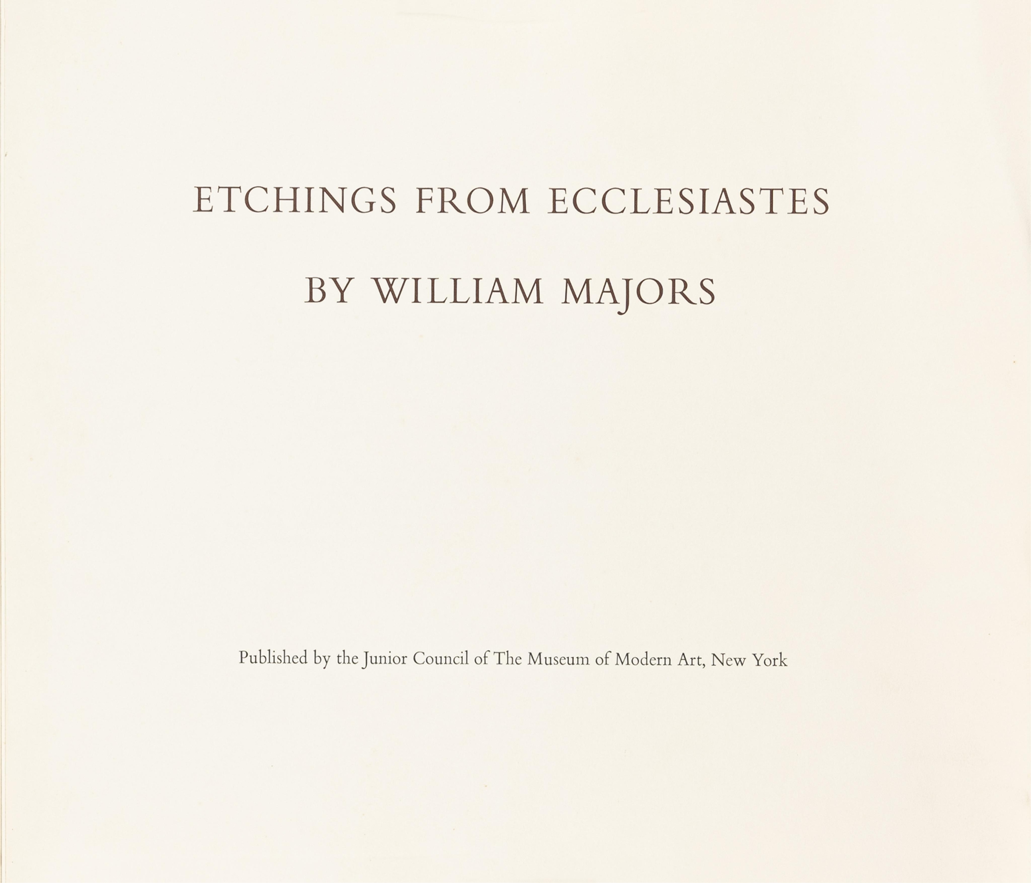 Etchings From Ecclesiastes - Image 4 of 4