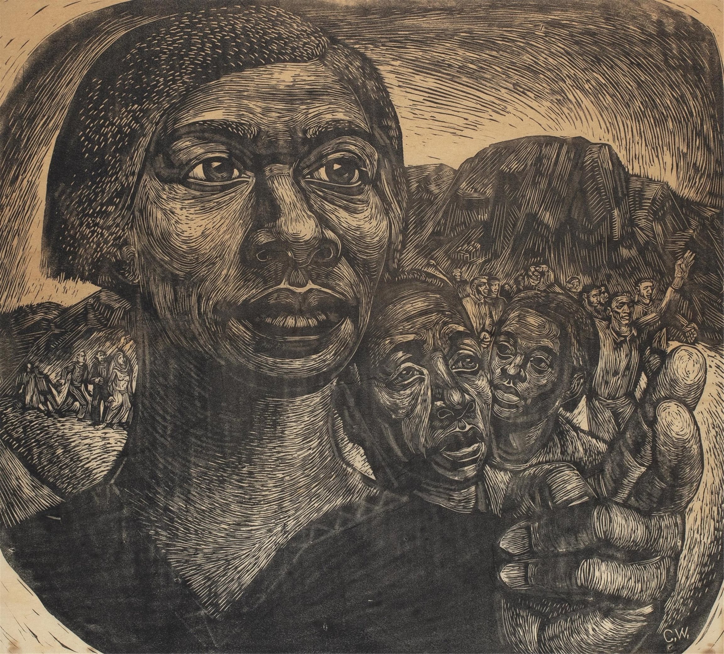 Exodus I: Black Moses (Harriet Tubman) - Image 1 of 2