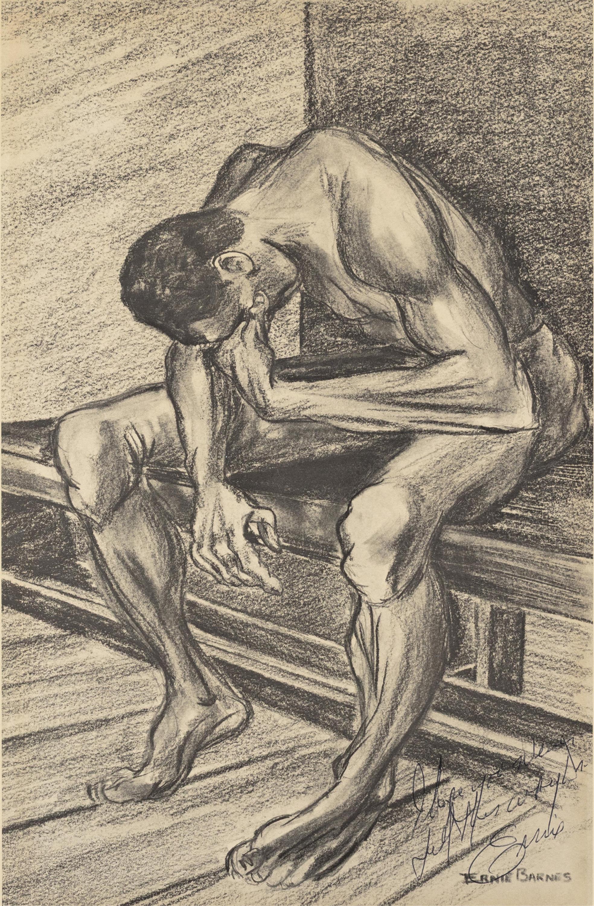 A Portfolio of Football Art by Ernie Barnes  - Image 2 of 4