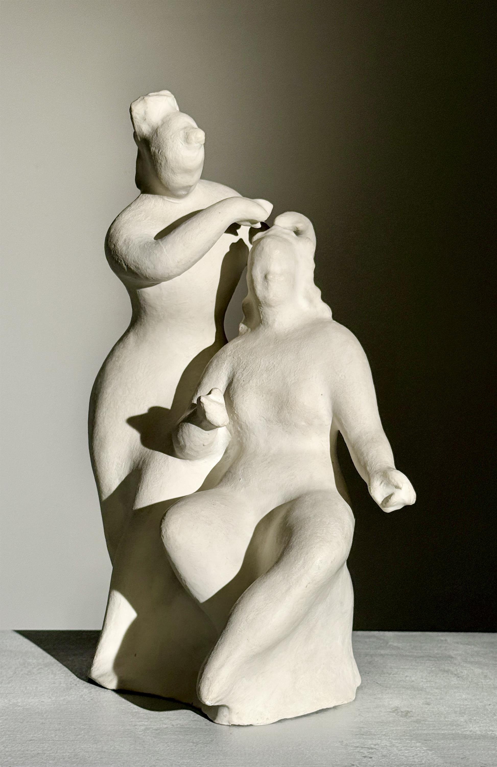 Woman Dressing Another's Hair - Image 2 of 4