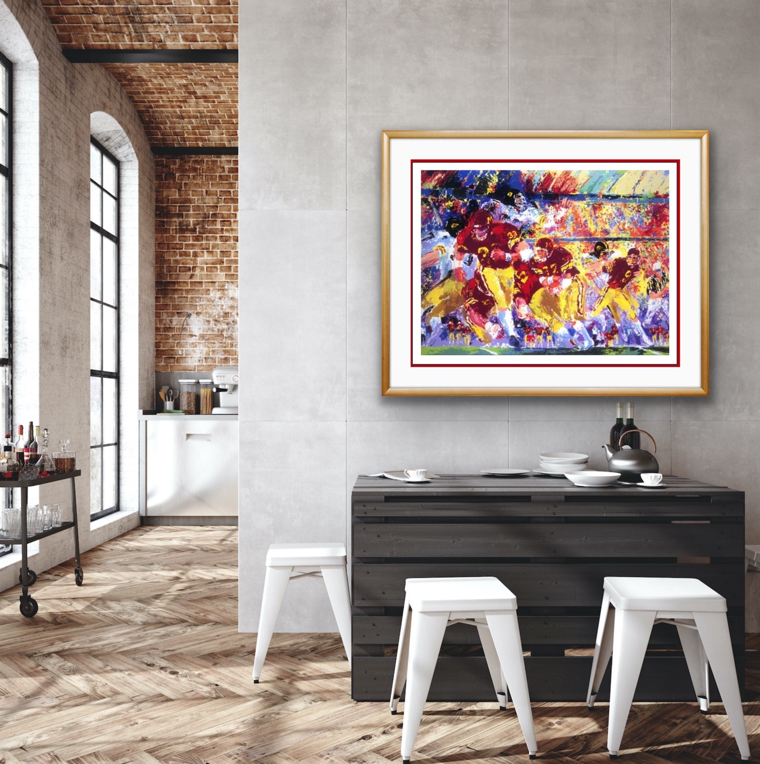 Iowa vs. Minnesota Artist Proof -- MAKE AN OFFER - Image 2 of 4