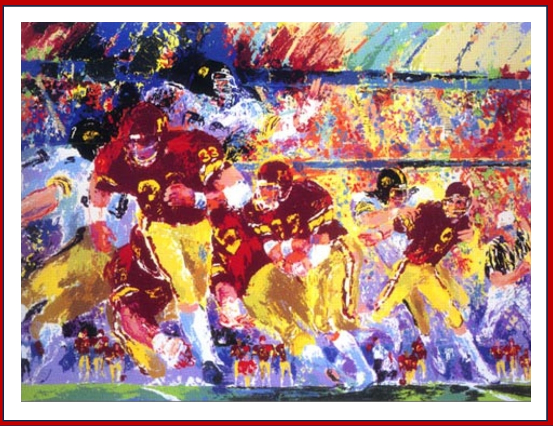Iowa vs. Minnesota Artist Proof -- MAKE AN OFFER - Image 3 of 4