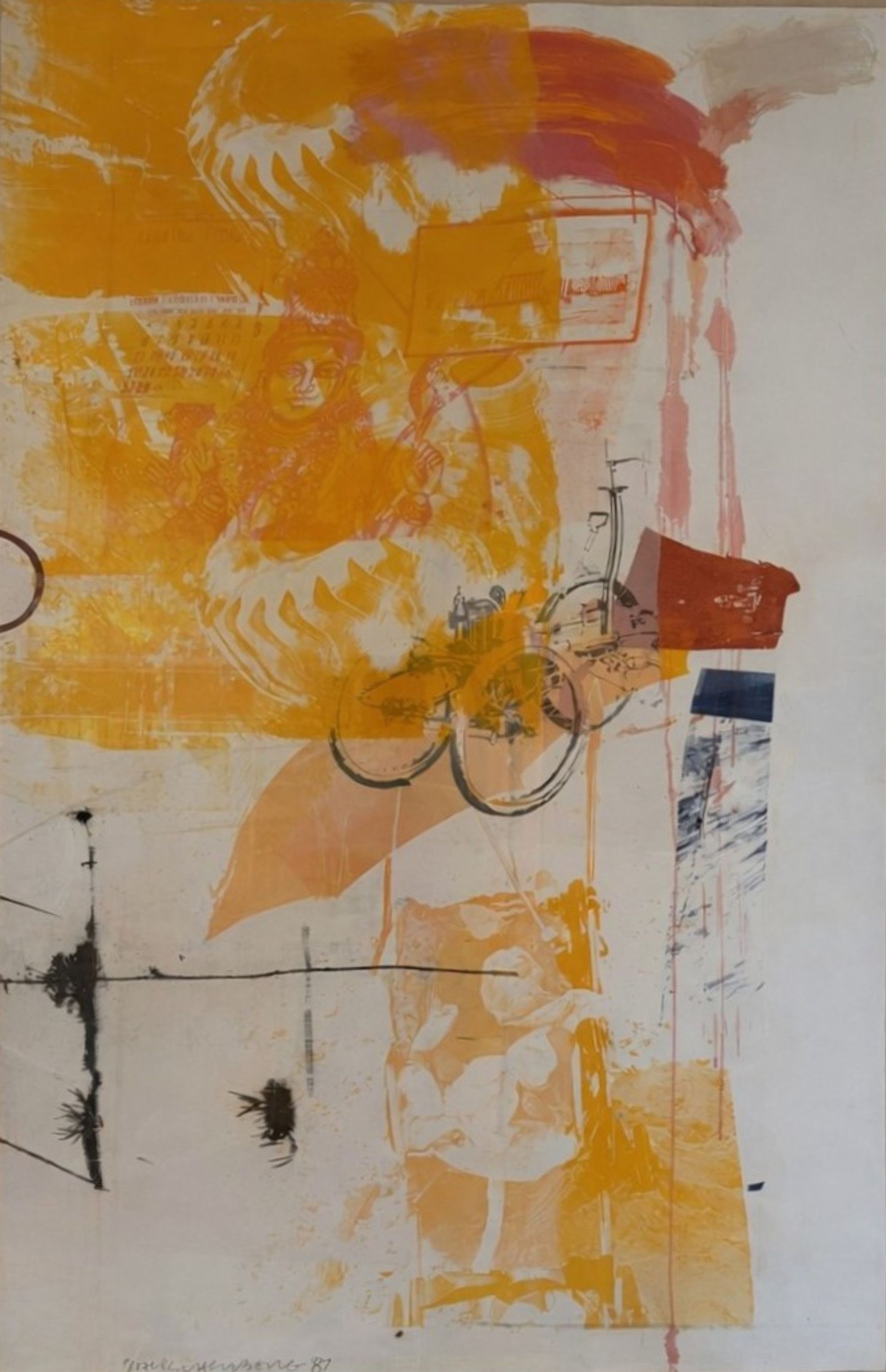 Robert Rauschenberg biographical photo