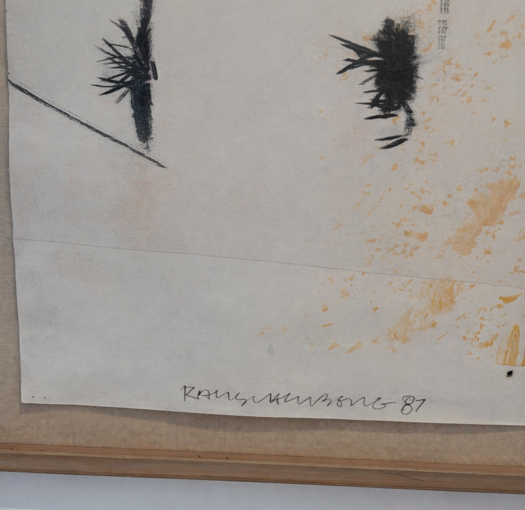 Untitled -Solvent Transfer and Acrylic On Fabric Collage and Fabric Laminated Paper - Image 4 of 4