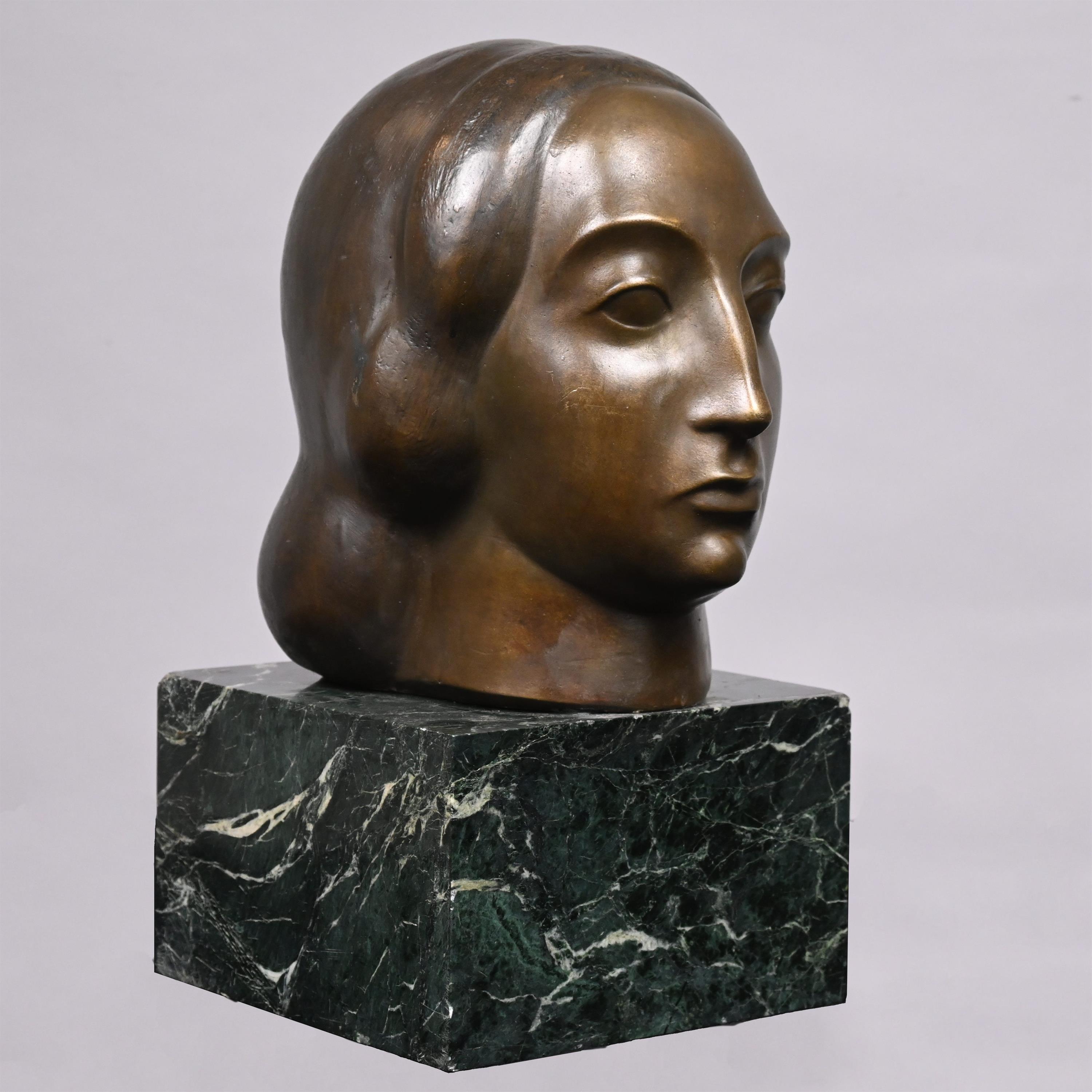 Gaston Lachaise - "Head of a Woman" - Image 1 of 4
