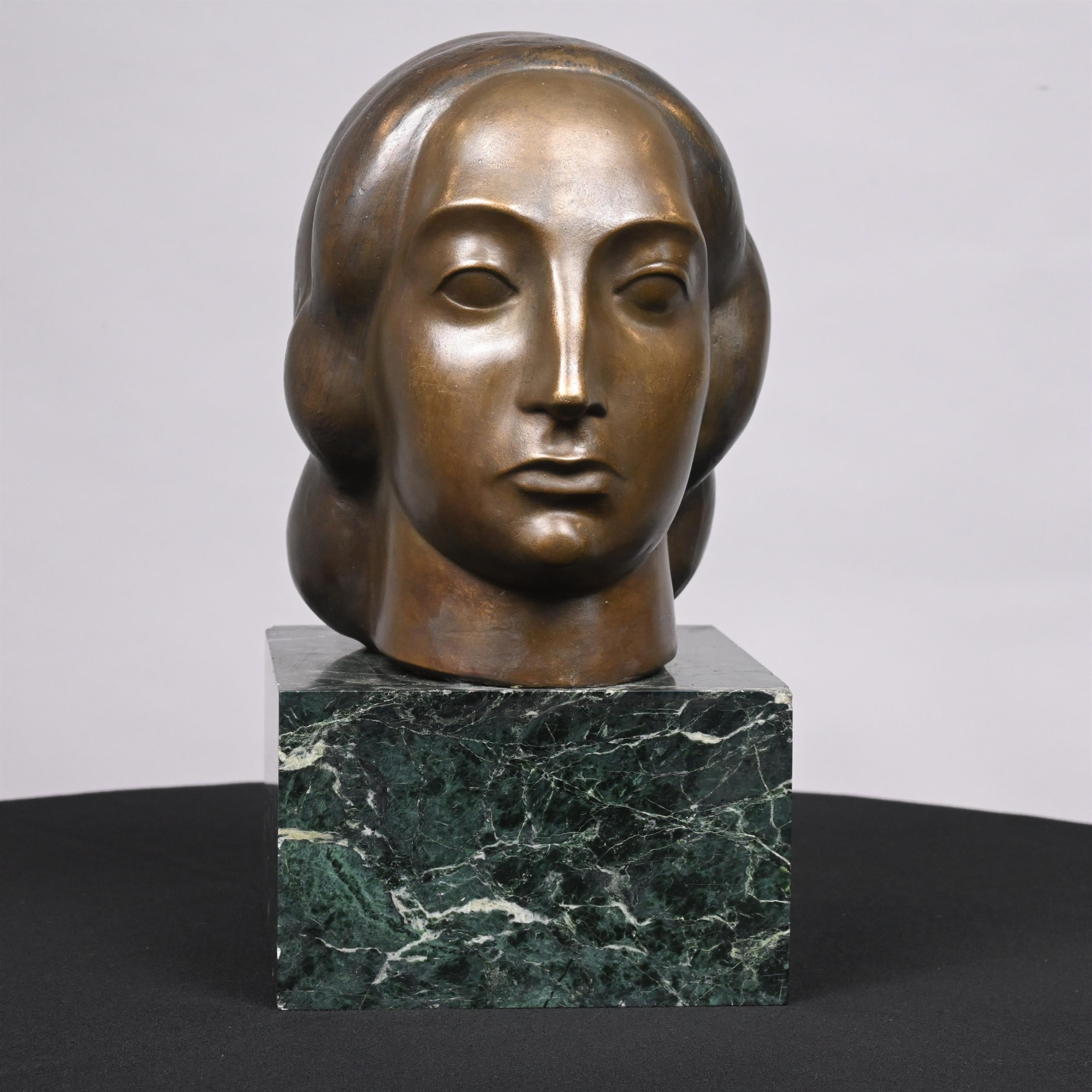 Gaston Lachaise - "Head of a Woman" - Image 3 of 4