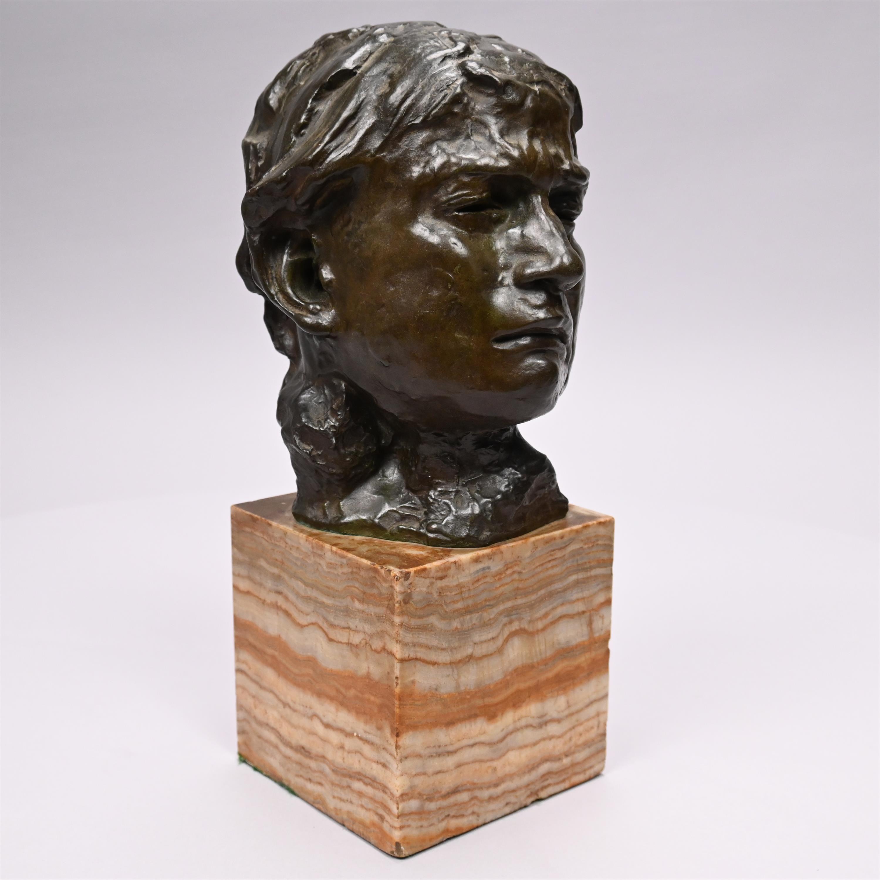 Auguste Rodin - "Tête de la Pleureuse" - Image 1 of 4