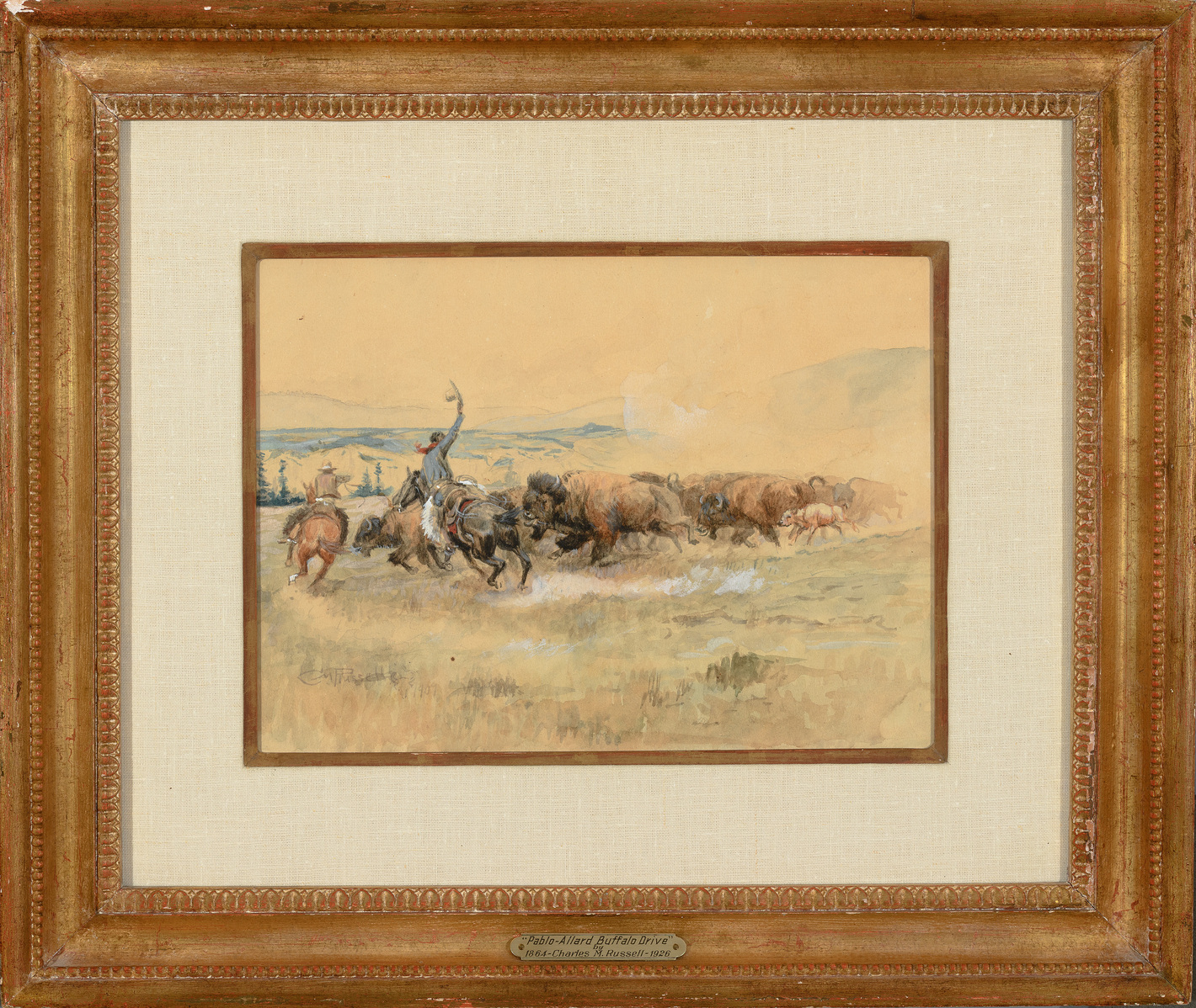Pablo-Allard Buffalo Drive (1909) - Image 2 of 3