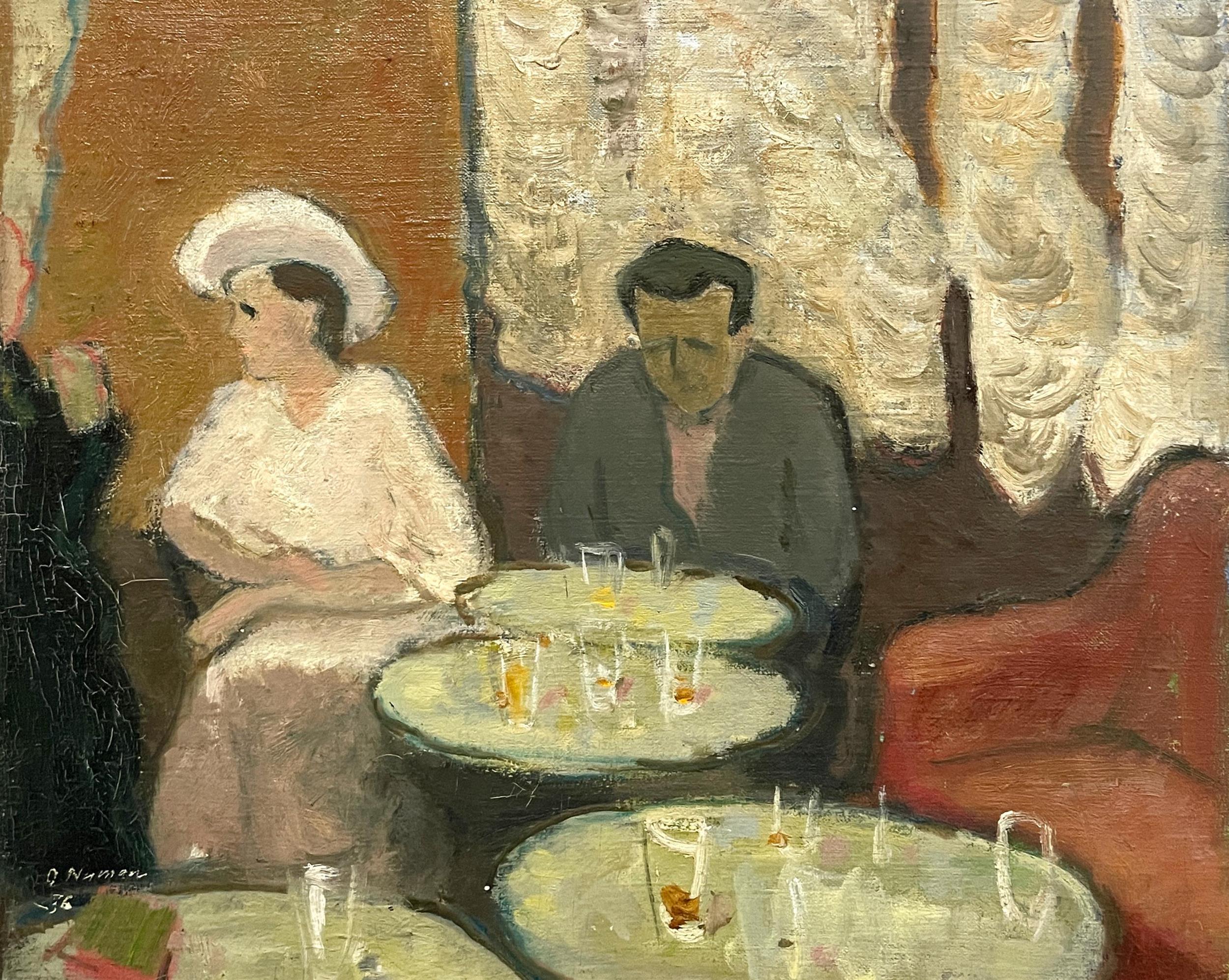 Olle Nyman (Swed. 1909-1999)
Untitled (Café Scene)