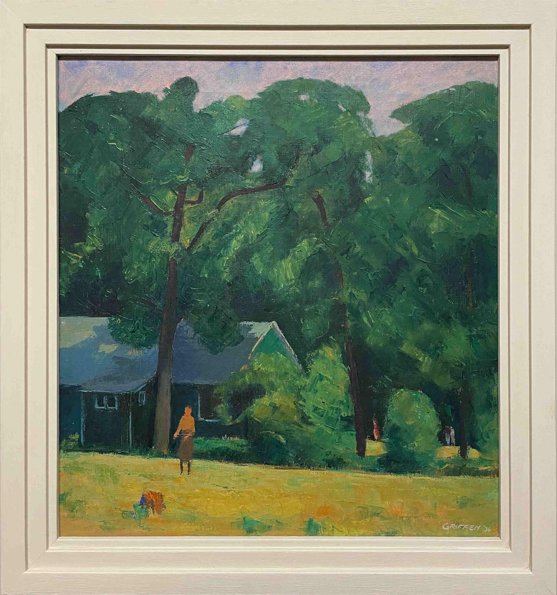 Untitled (Country Landscape with Figures) - Image 2 of 2