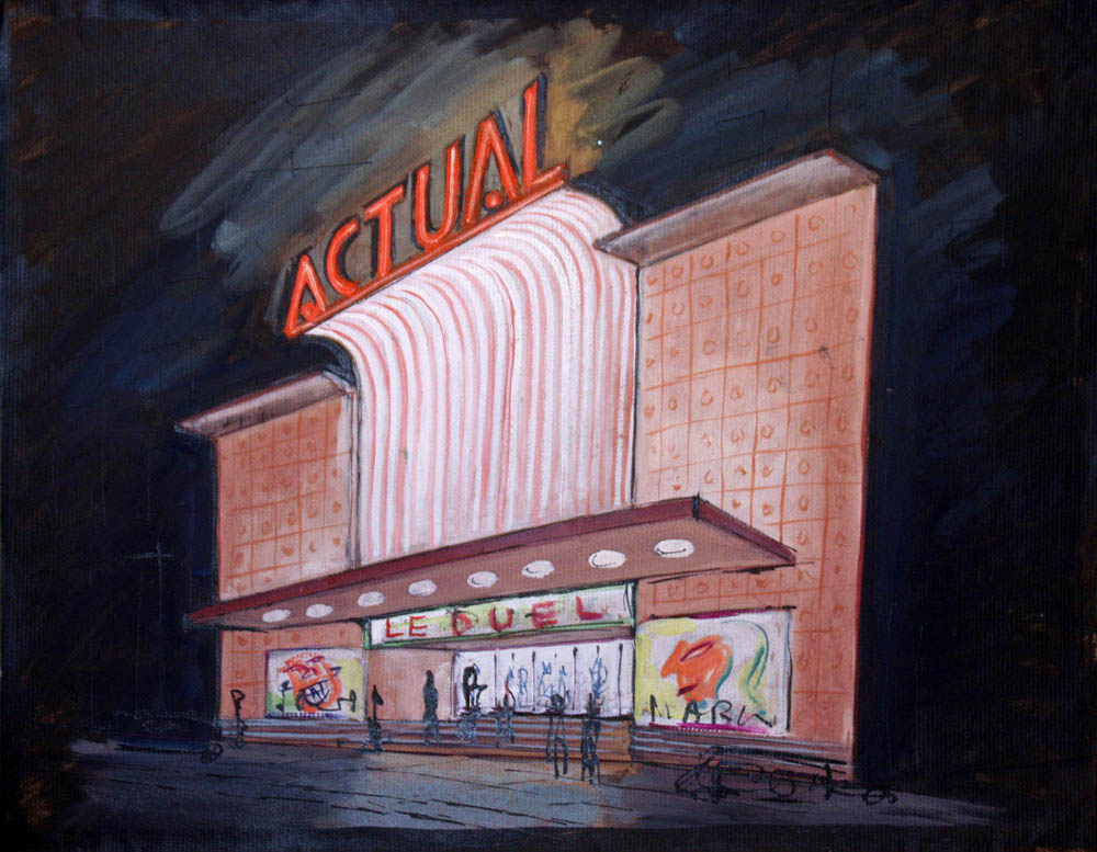 Architectural Study (Actual, Le Duel)