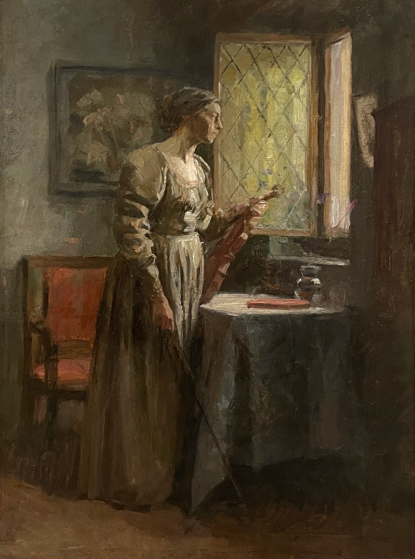 Twilight / Woman with Violin - Image 1 of 2