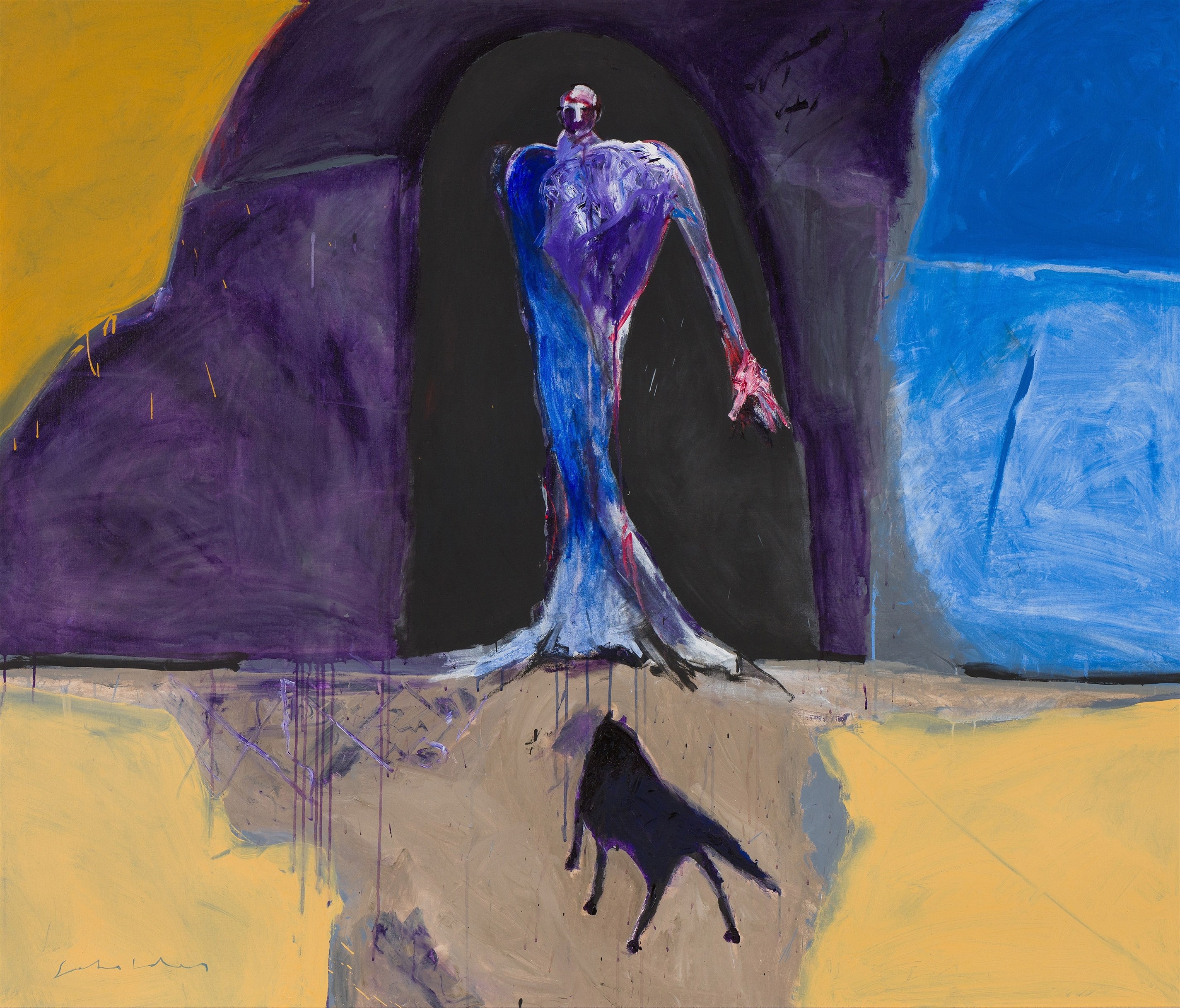 Shaman with Animal #4 - Image 1 of 2