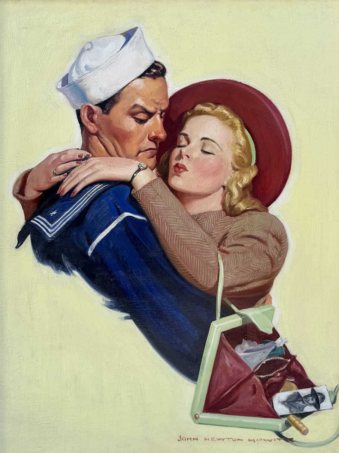 Soldier or Sailor, Original cover for The Saturday Evening Post - Image 1 of 2