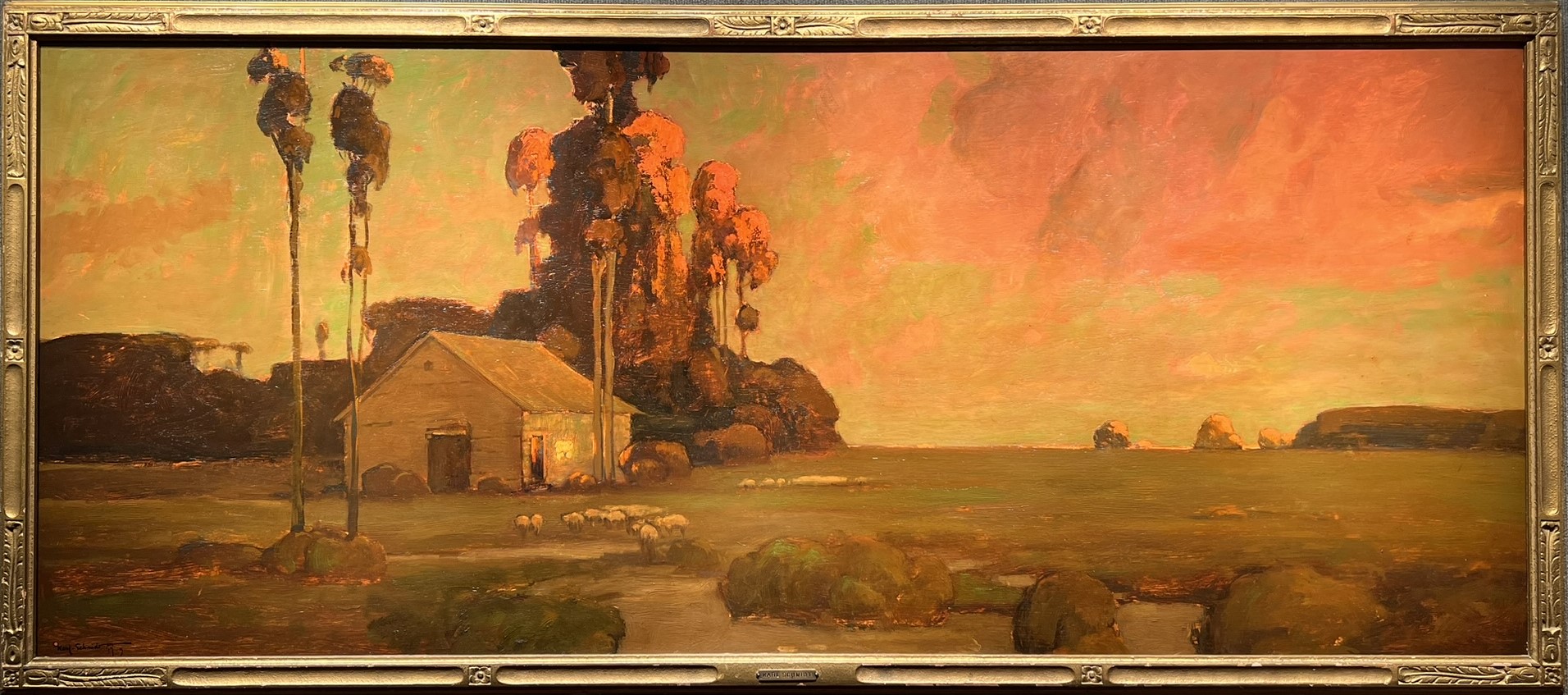 "Cabin at Dusk" - California