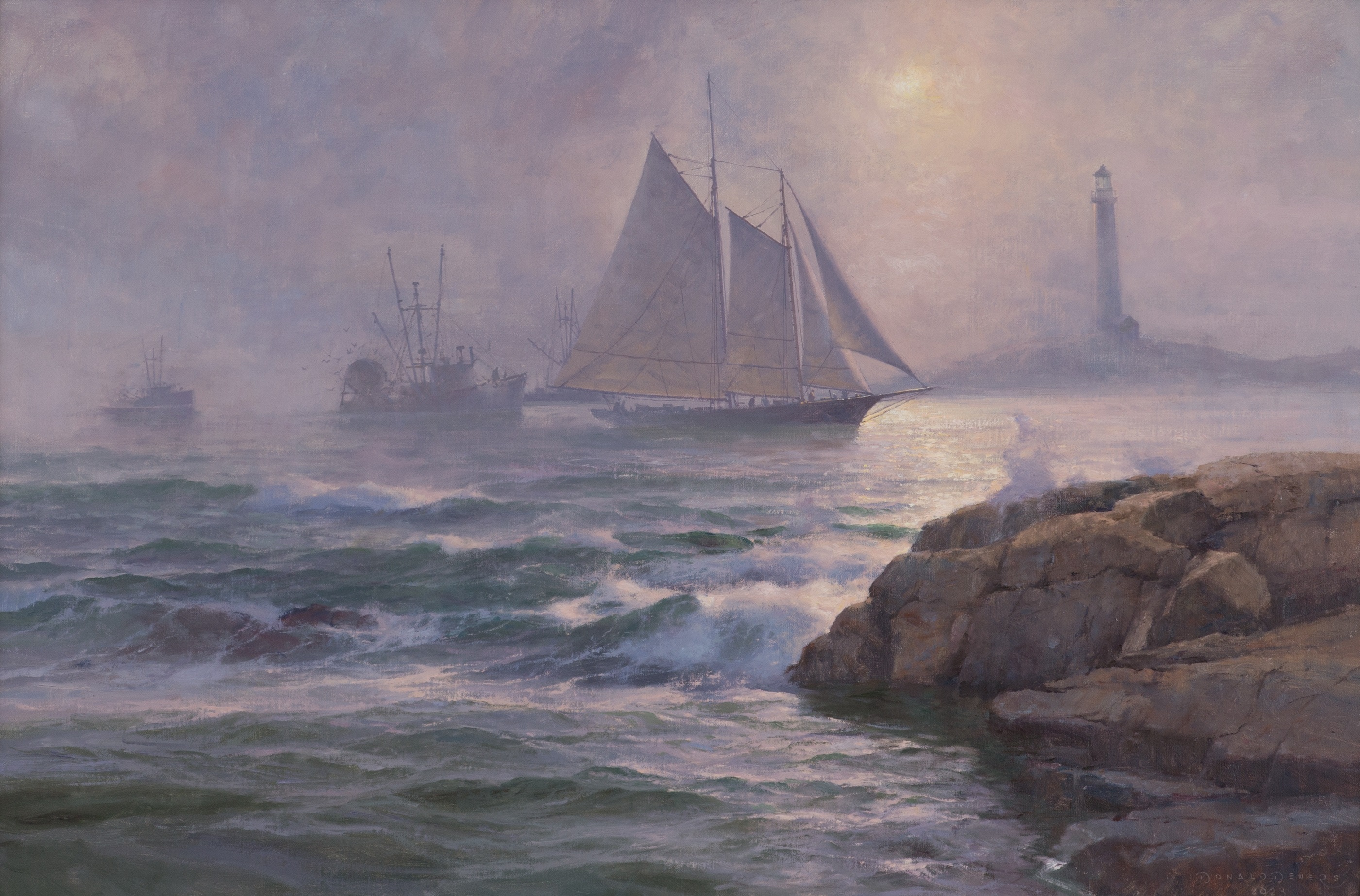 The Fog of Cape Ann - Image 1 of 4