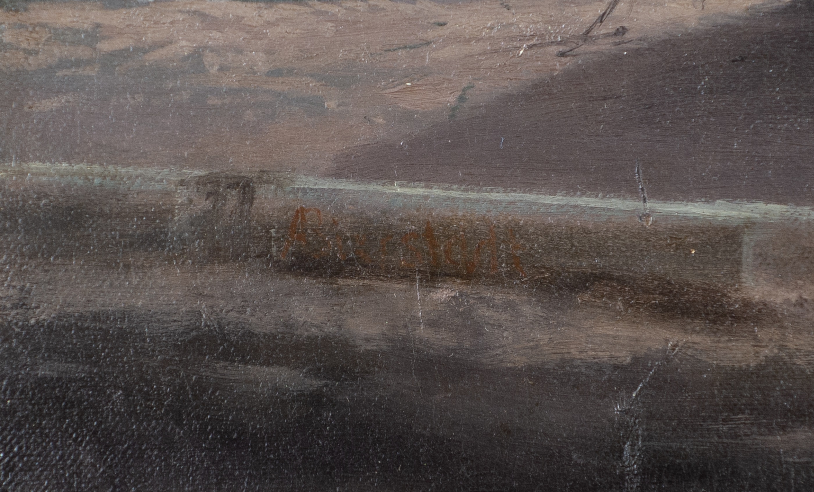 Moonlit Waterfront Landscape - Image 4 of 4