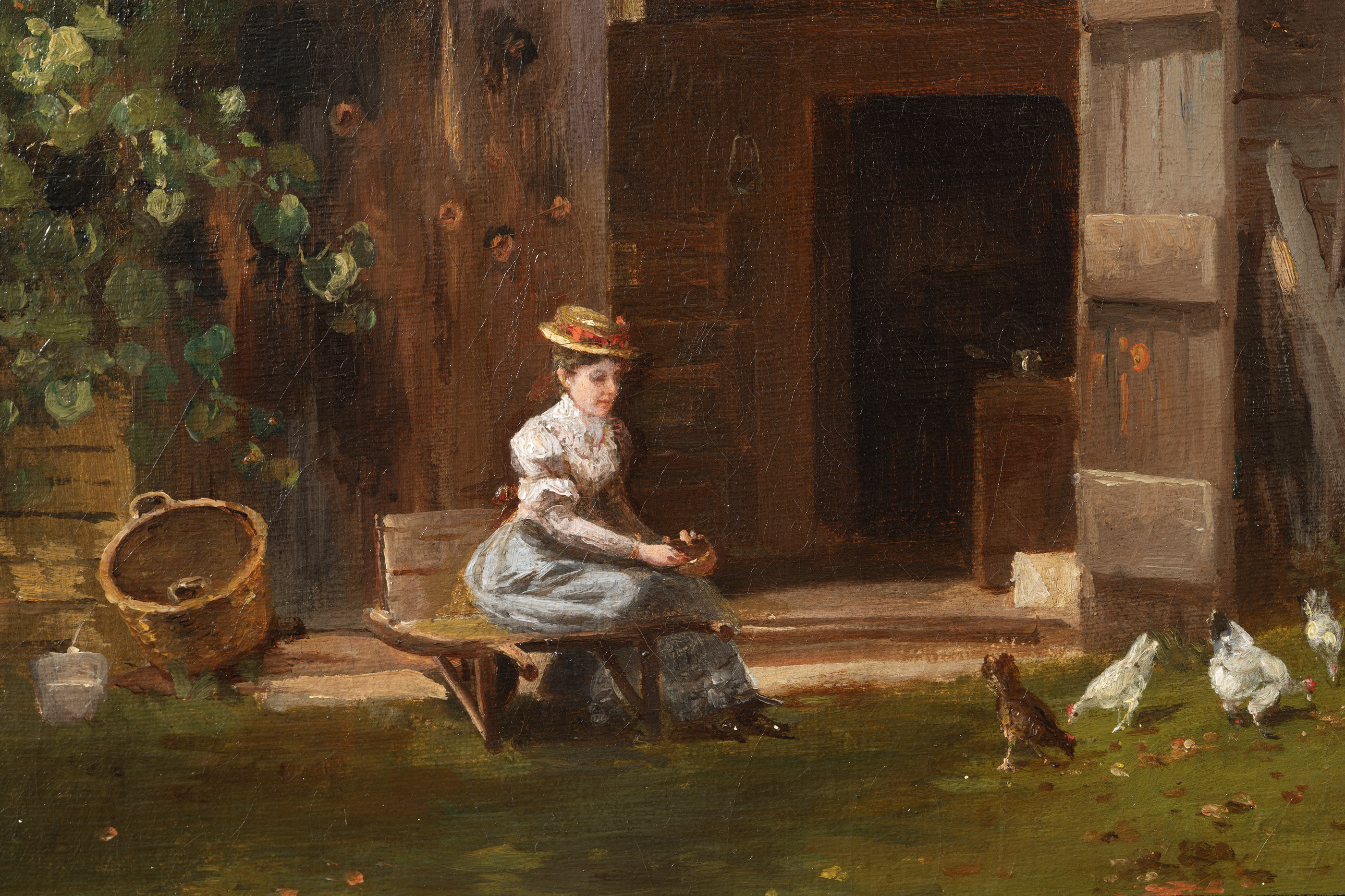Feeding the Chickens - Image 3 of 4