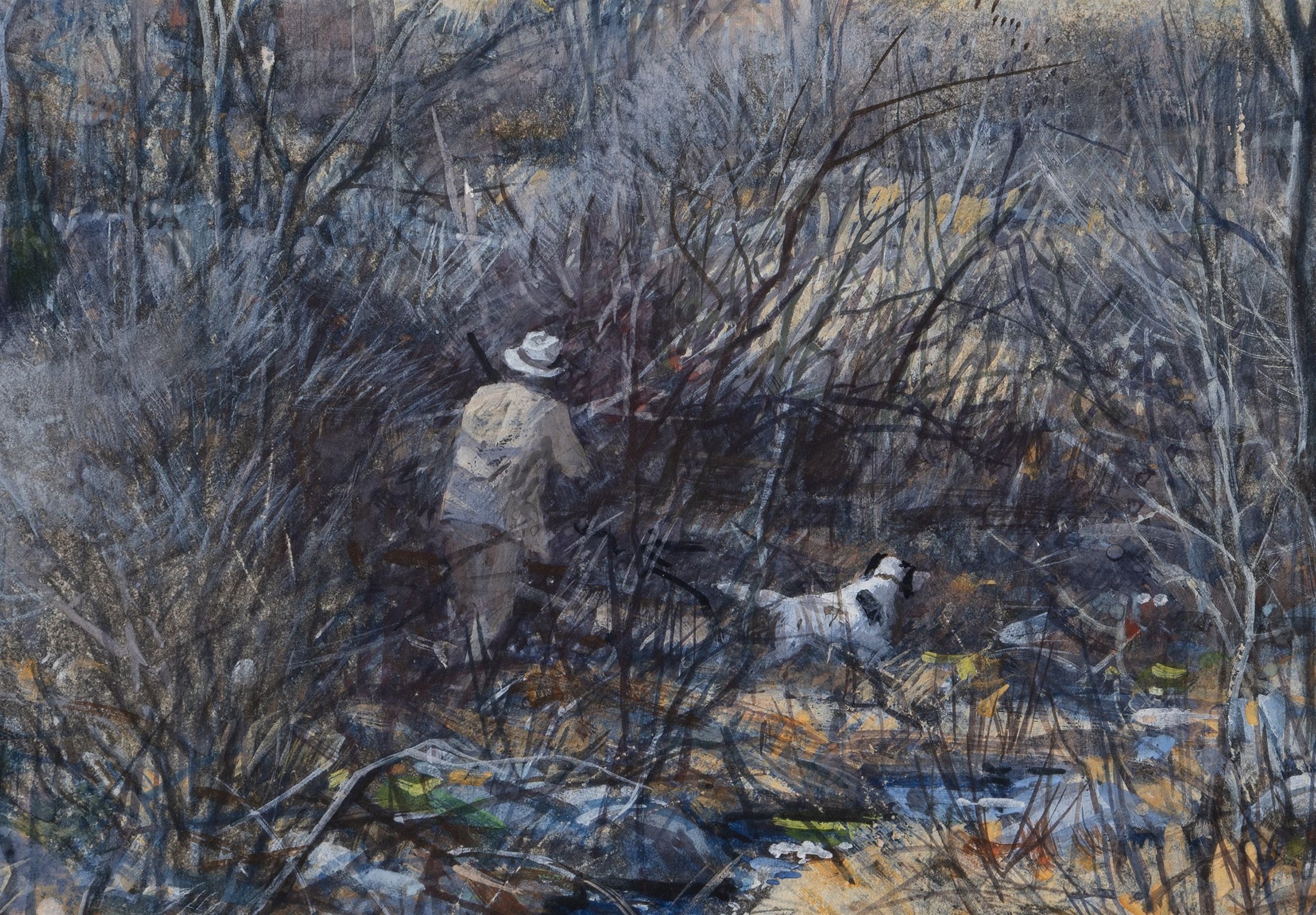 Hunting by the Brook - Image 3 of 3